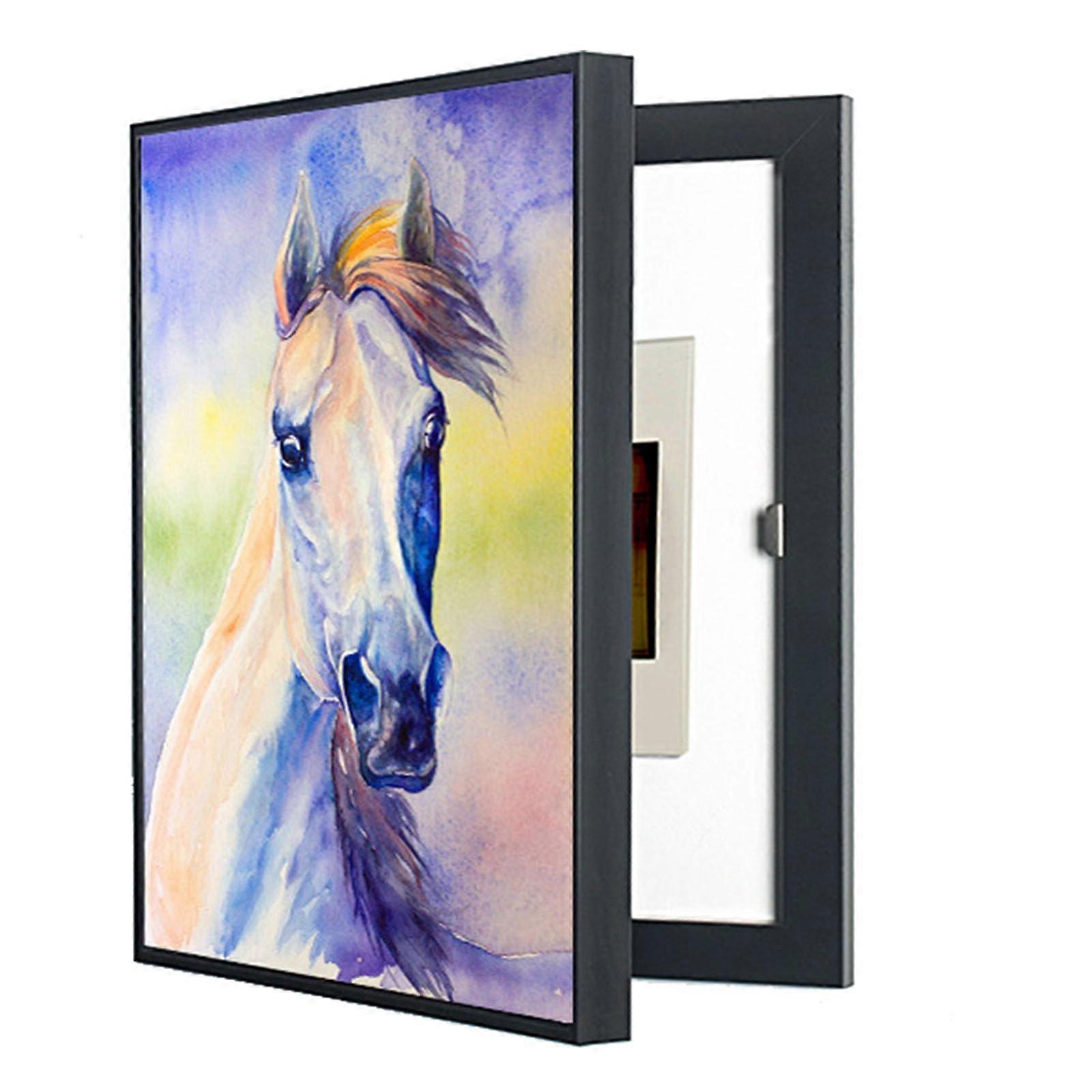 Decorative Frame for Electricity Meter Box, Decorative Painting, Creative Box Decoration, Painting Hide, Decorative Box, Fuse Box 08, 40x50cm