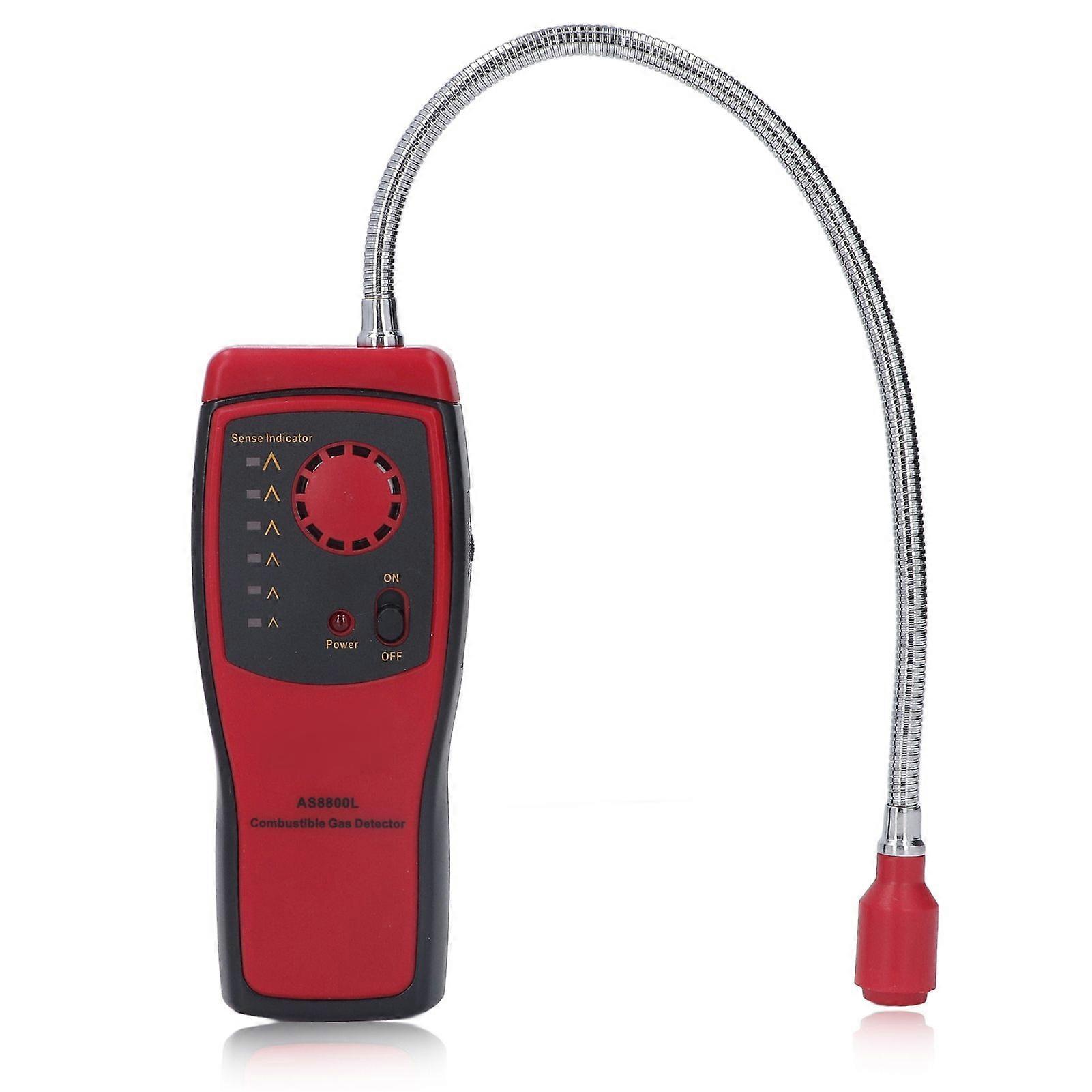 Combustible Gas Detector Alarm Portable Gas Leak Tester Universal for Factories Garages