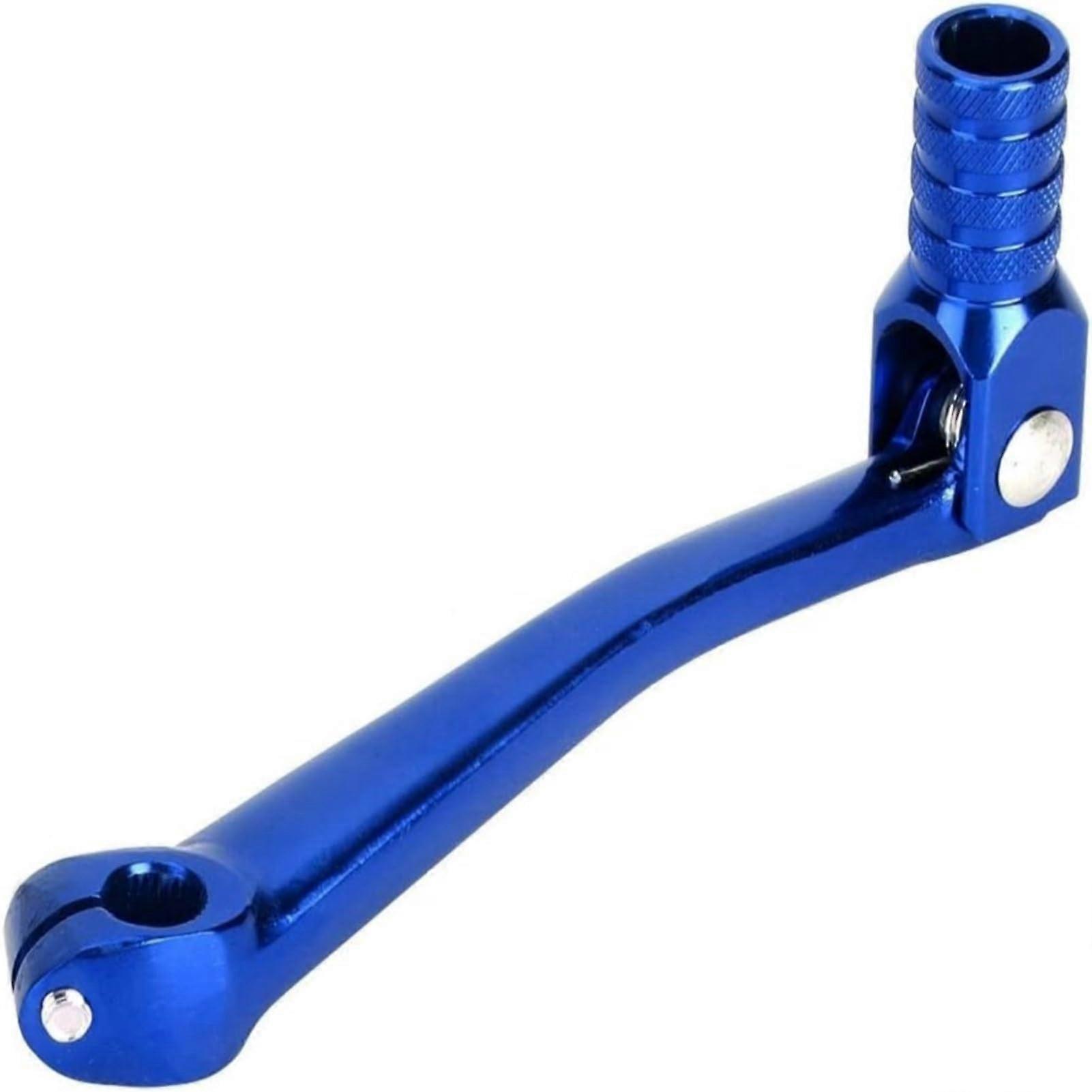 Motorcycle Gear Shift Lever Universal Motorcycle Modification Accessories CNC Aluminum Alloy Shift Lever (Blue)