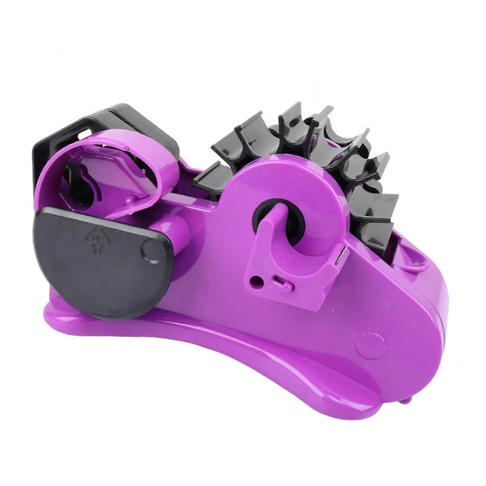 Automatic Tape Dispenser, Multiple Roll Cut Heat Tape Dispenser, Sublimation for Heat Transfer Tape (Purple, 35)