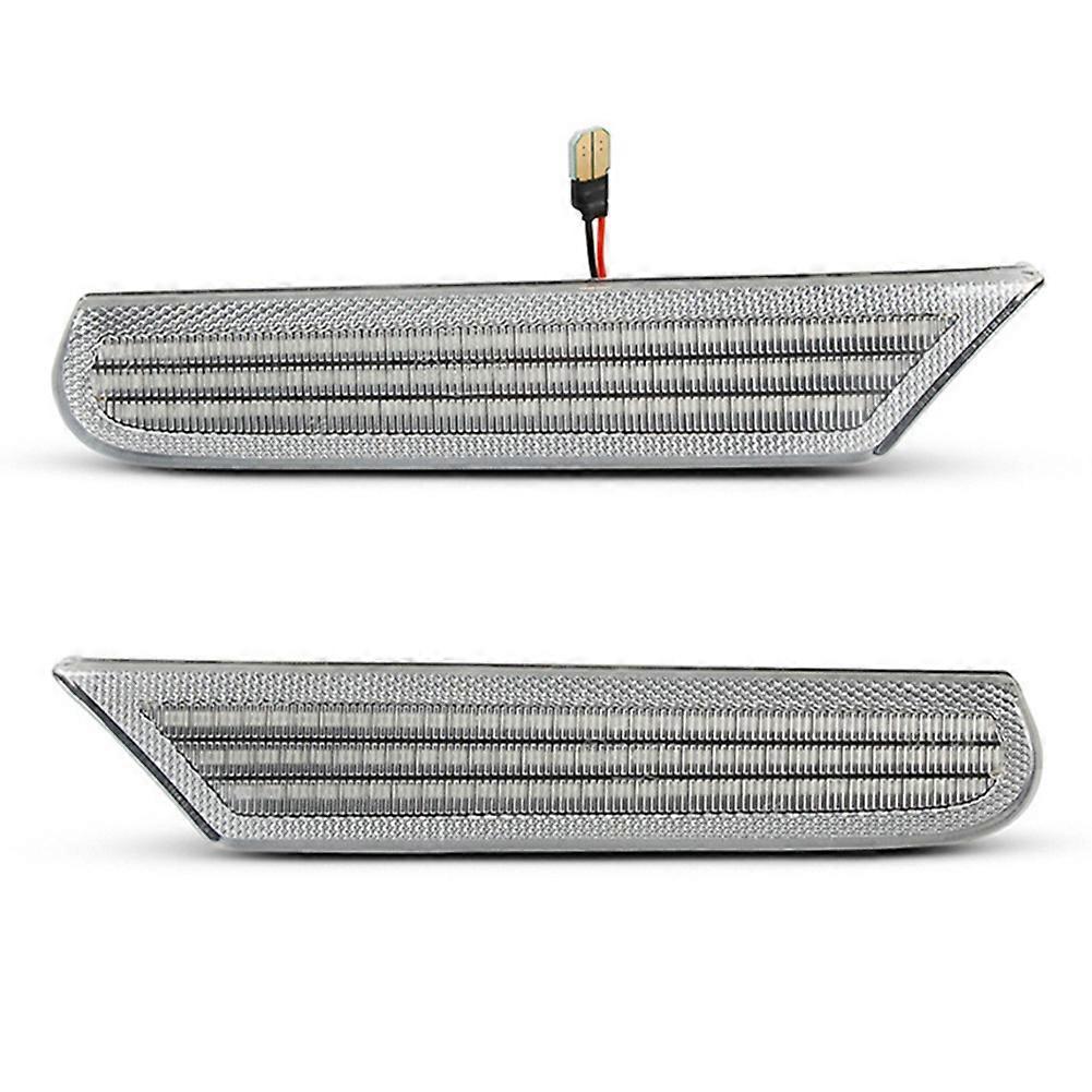 2x LED Side Marker Light for Transparent