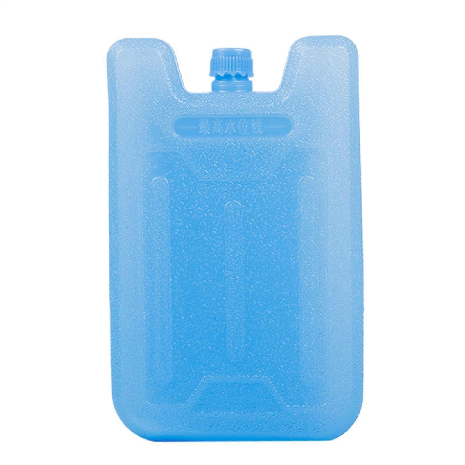 Ice Block Box 17x8 Cm - Reusable Cooling Packs For Coolers And Lunchbox, Durable Leakproof Ice Crystals Freezer Blocks