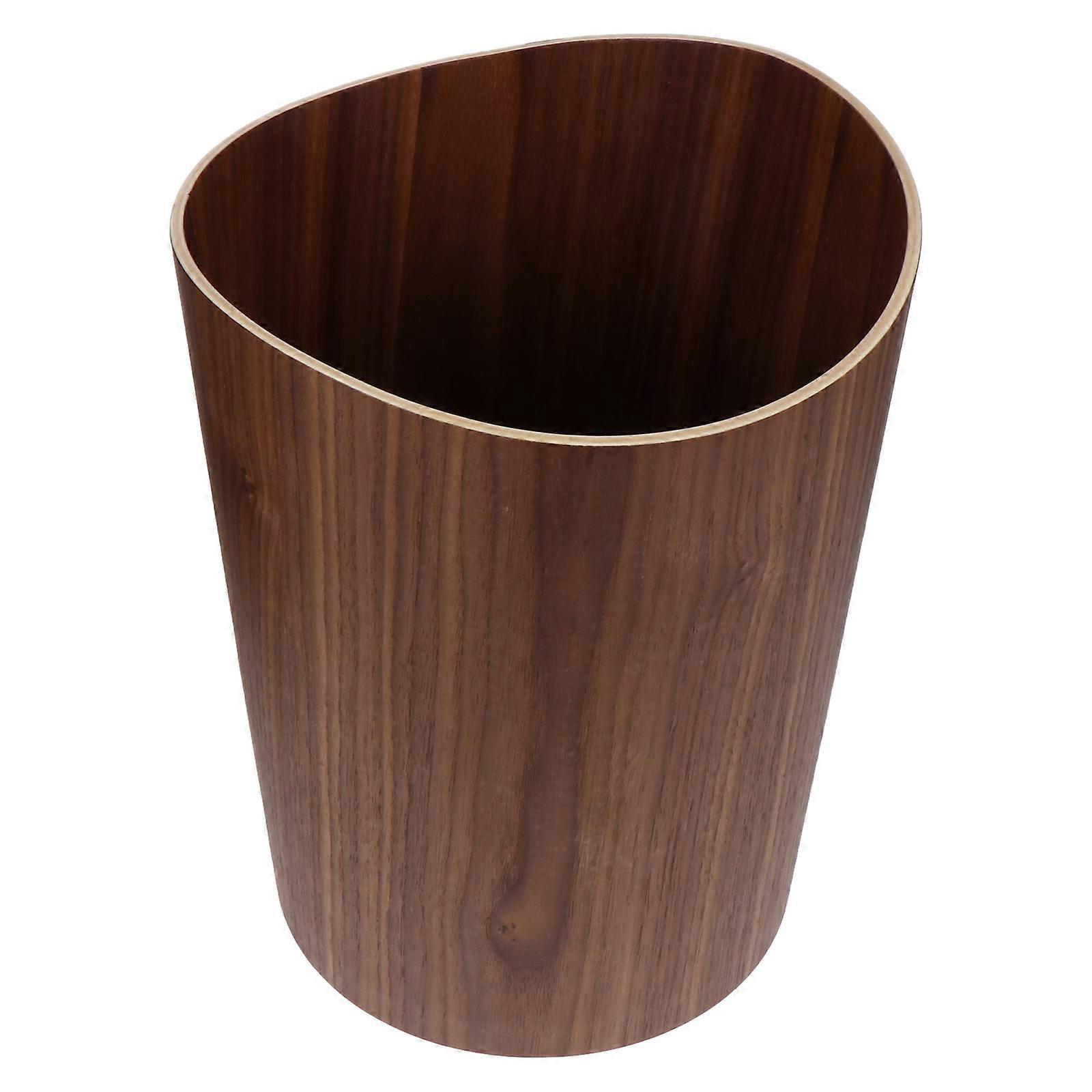 Decorative Trash Can Room Garbage Bin Nordic Style Home Use Rectangular Shape Environmental Protection 1Set