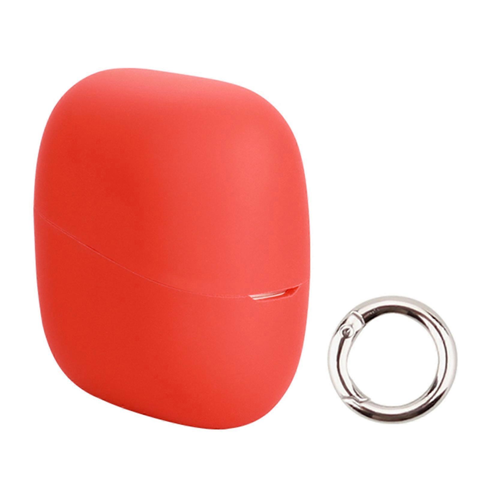 Flexible Soft Silicone Protector Case Housing For F10/F10D Headphone Shockproof Cover Scratch Resistant Sleeve Daily Use Red