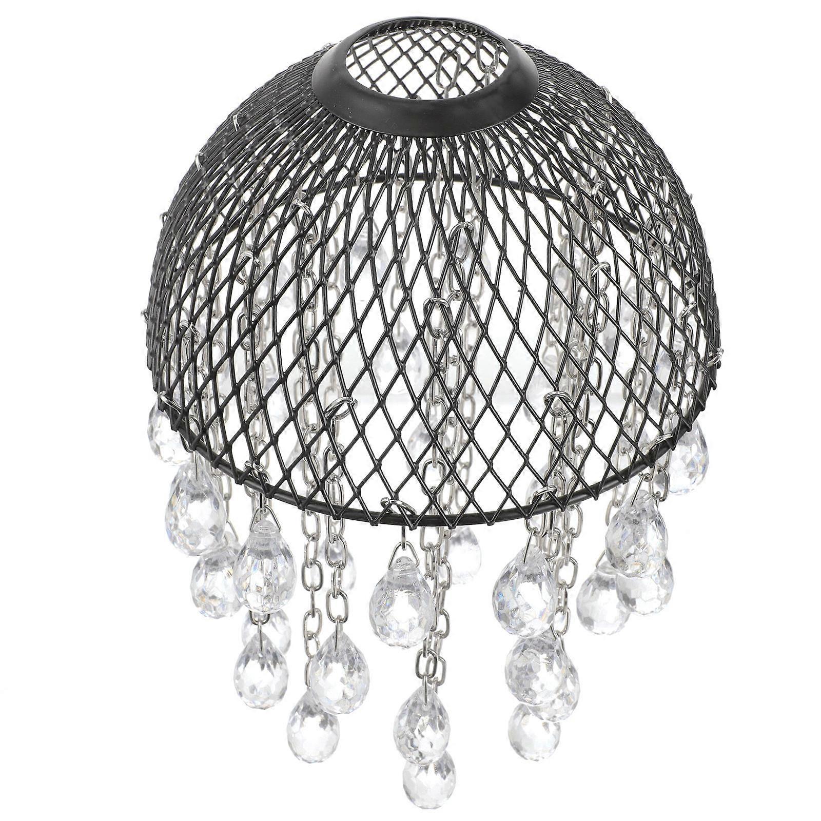 Retro Hollow Pendant Lamp Shade with – Lightweight & Easy to Install Chandelier Cover for Bedroom, Living Room, and Study – Adds Warmth to Home Decor