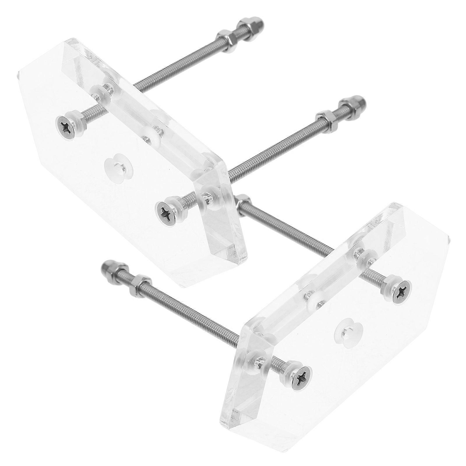 2pcs Skateboard Wall Mount Floating Hanger for Longboard Guitar Snowboard