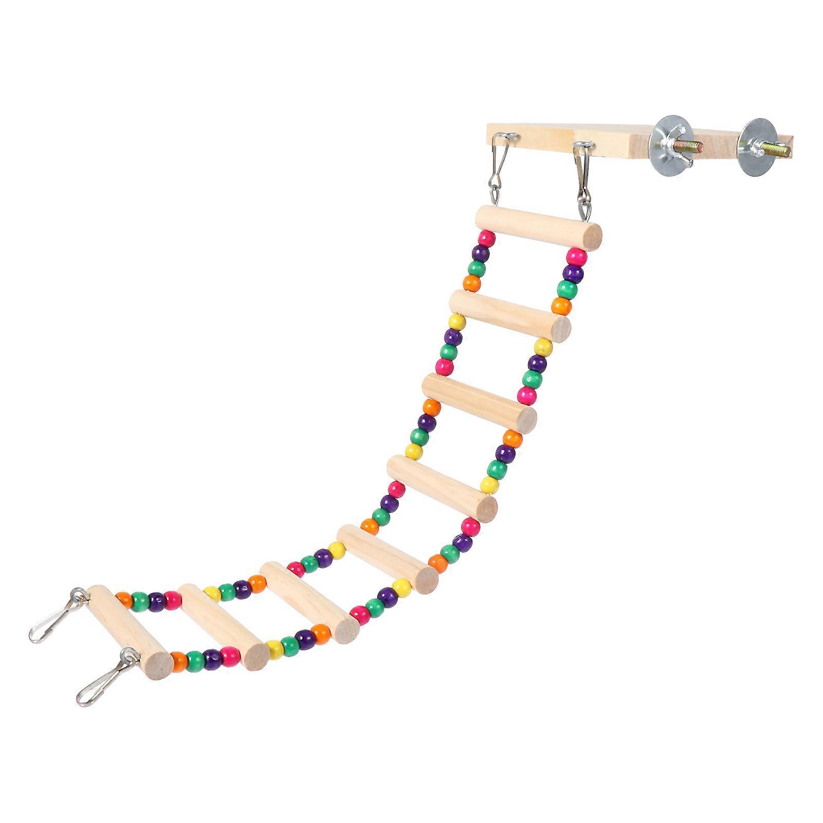 Parrot Standing Toy for Birds Use Made of Premium Synthetic Material Promotes Fun and Exercise 1pc