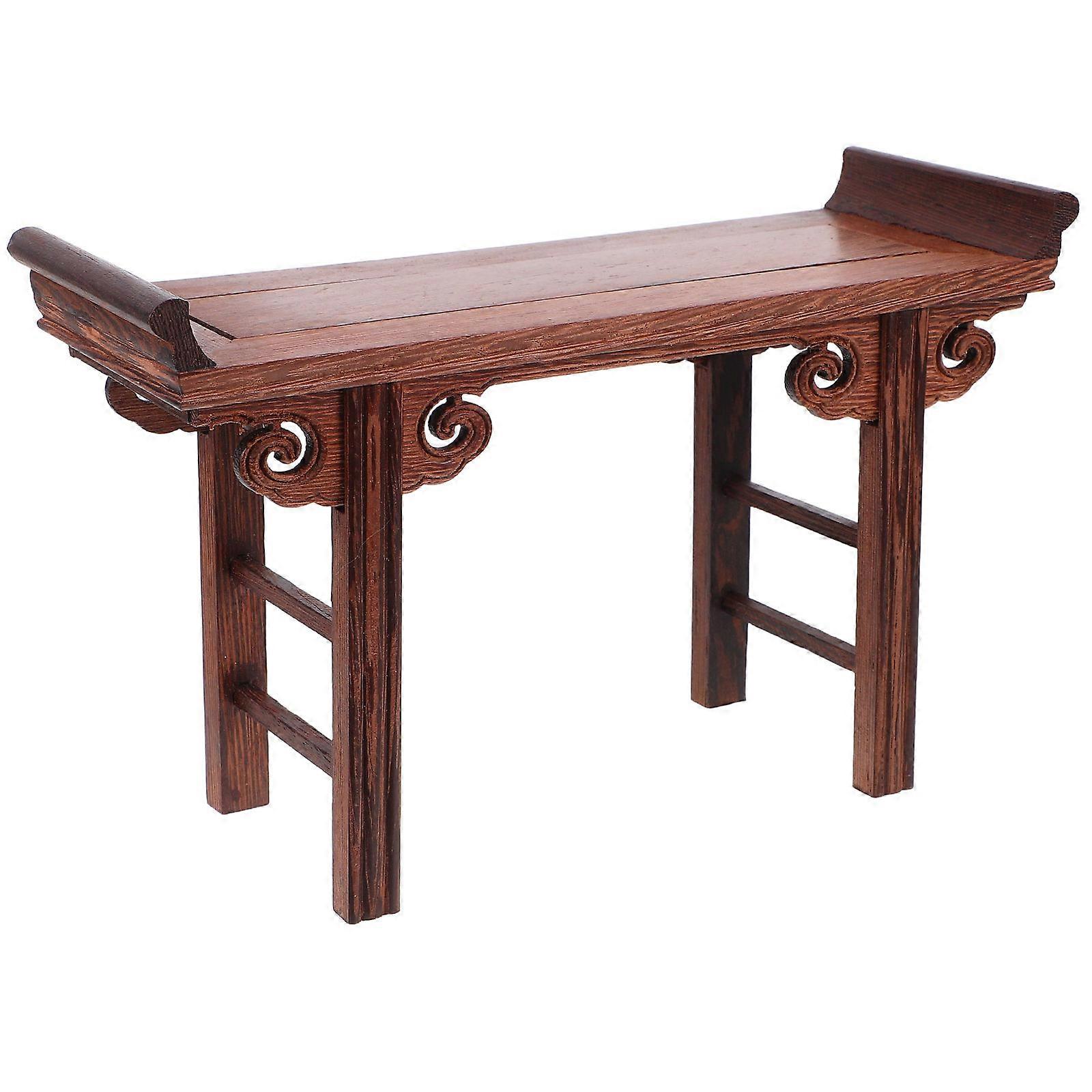 Wooden Japanese Stand for Kitchen Use Light Brown Wood Platform with Beautiful Grain Patterns 7.5 x 4.2 inches