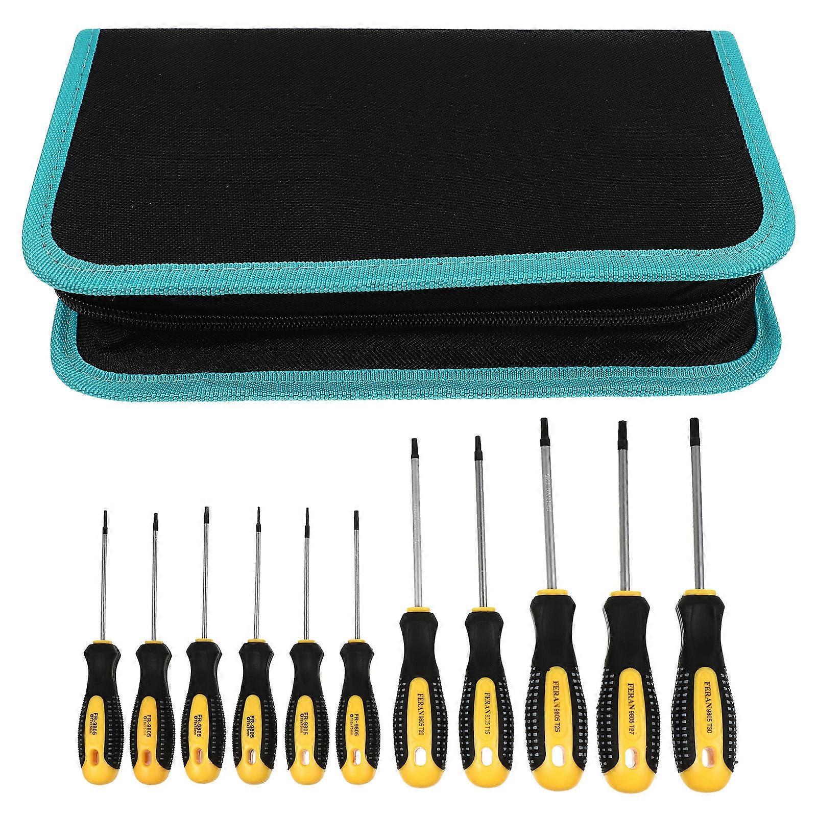 Assorted Color Screwdriver Set for Home Use with Ergonomic Handle and Composite Material