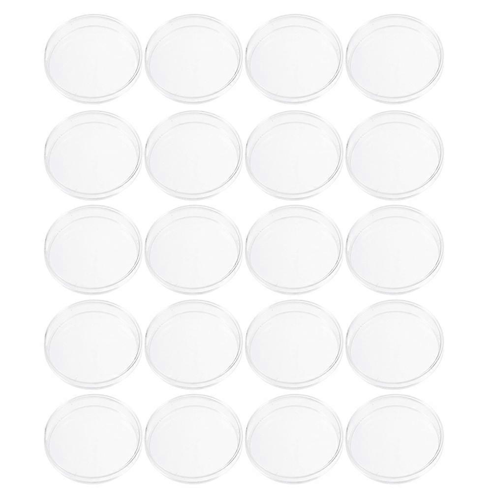 30Pcs Transparent Petri for Science Experiments Made of 90mm