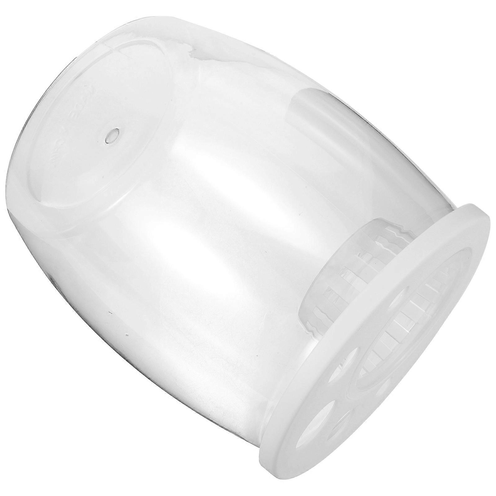 Transparent Goldfish Tank For Turtle Breeding And Home Decoration 20.4X17Cm Simple Style 1Set