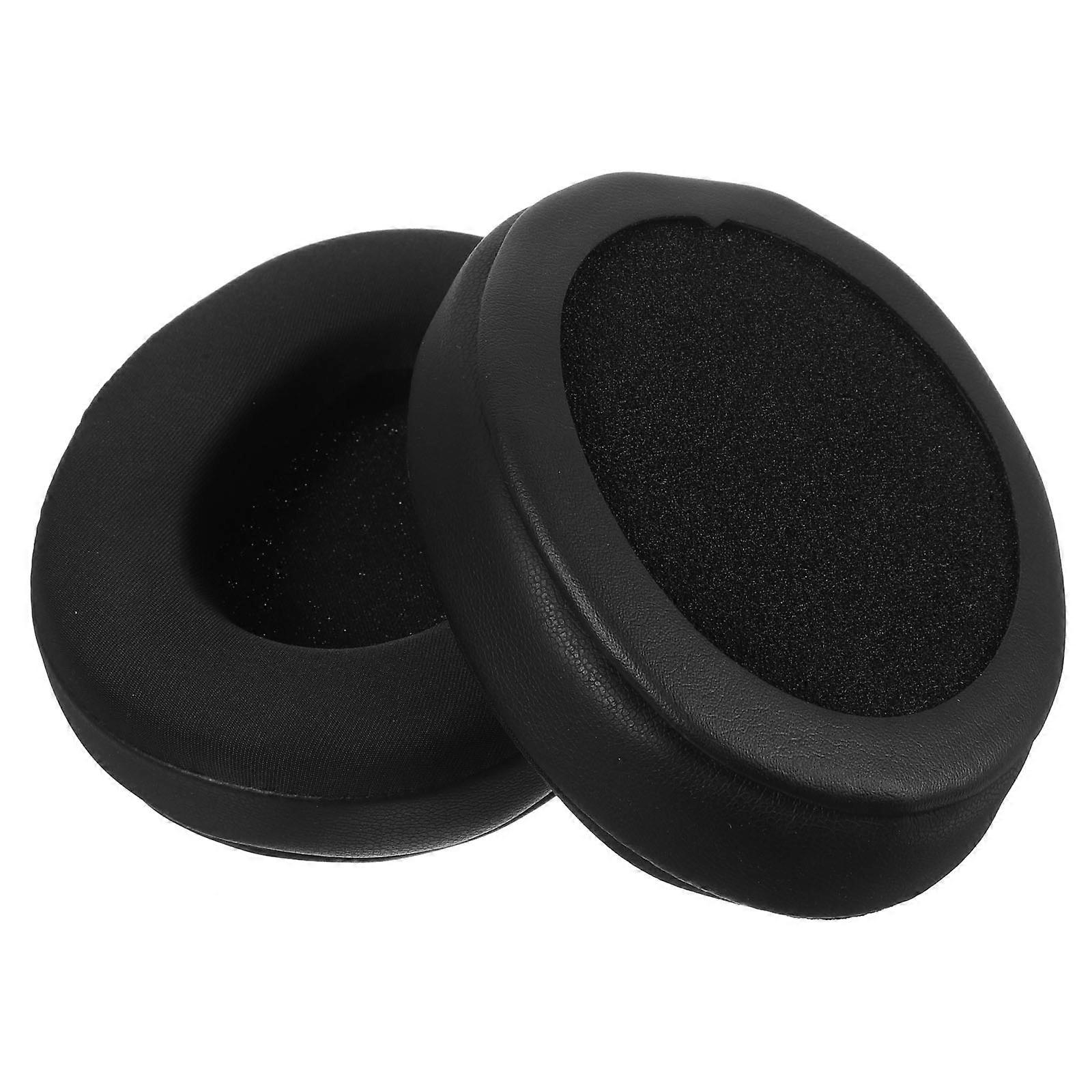 Headset Replacement Ear Pads For Wireless Gaming Headphones Black Soft 2Pcs