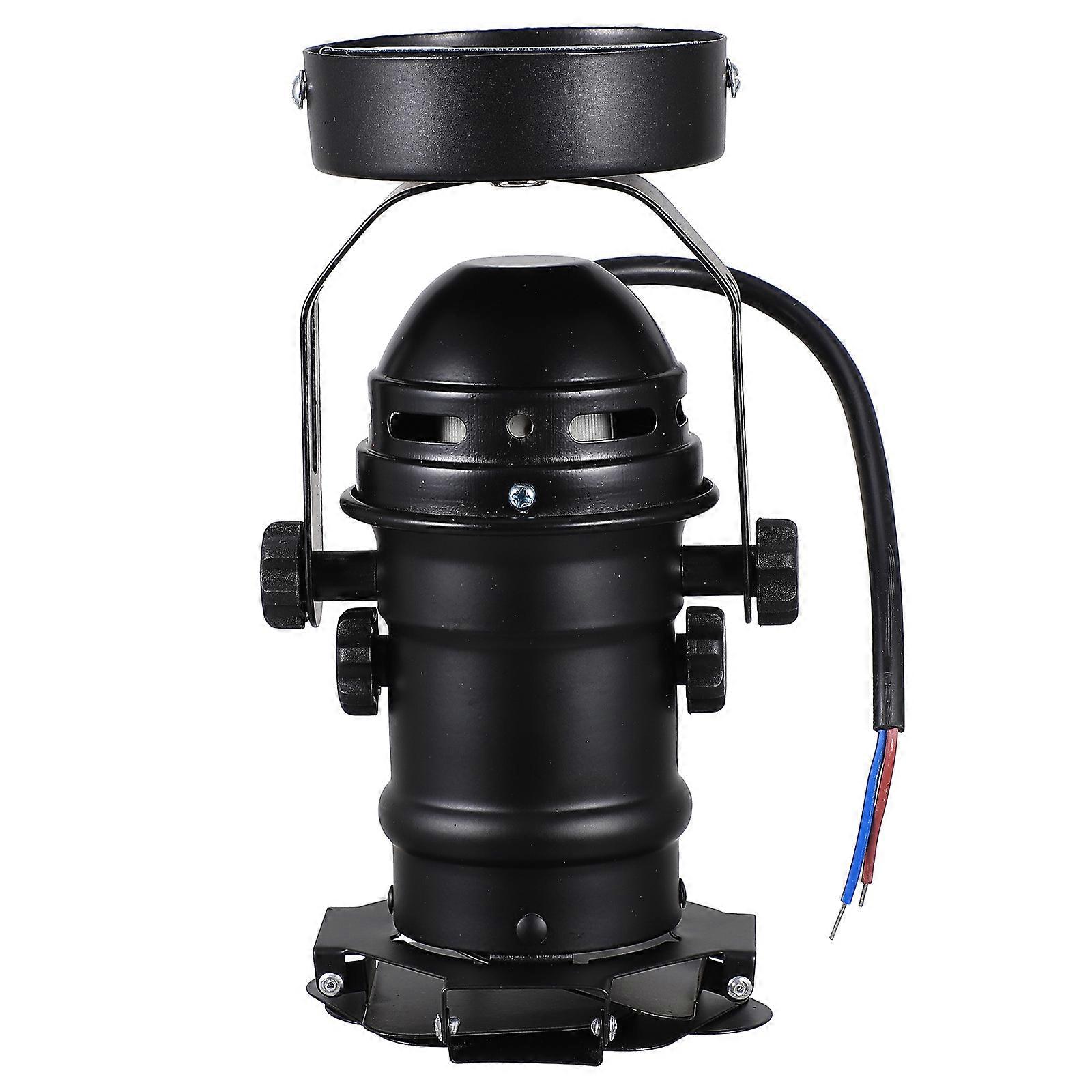 Black Iron LED Spotlight for Indoor Use Safe Durable with Wonderful Illuminated Effect 1pc