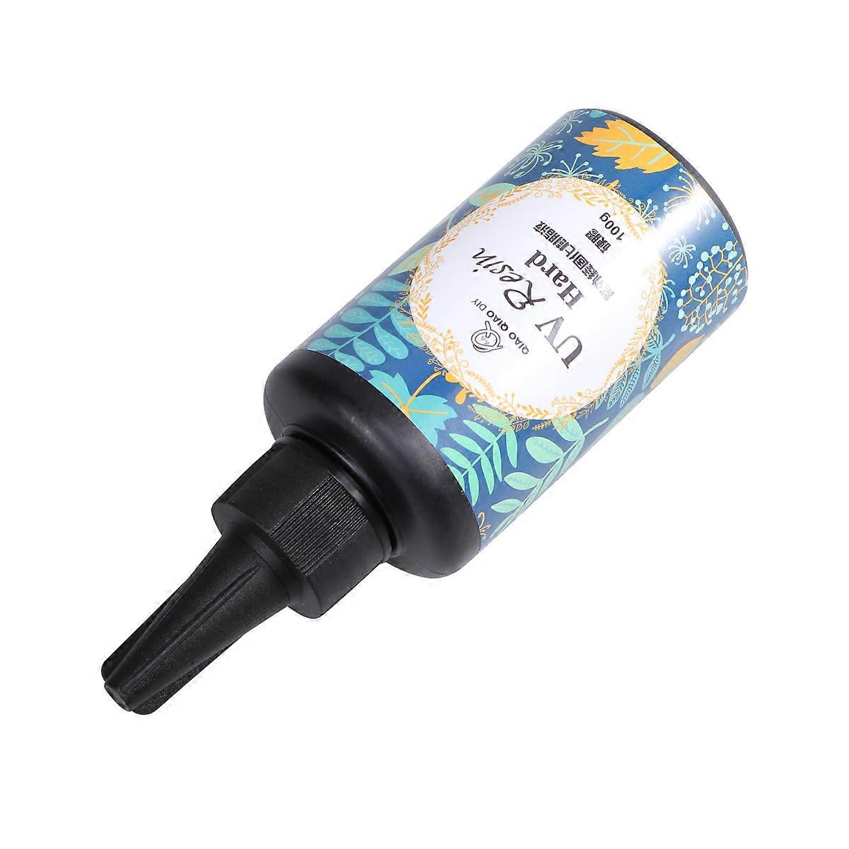Ultraviolet Epoxy Resin 100g Hard Glue Ideal For Jewelry Making Cast Figurines And Jewelry 1Set