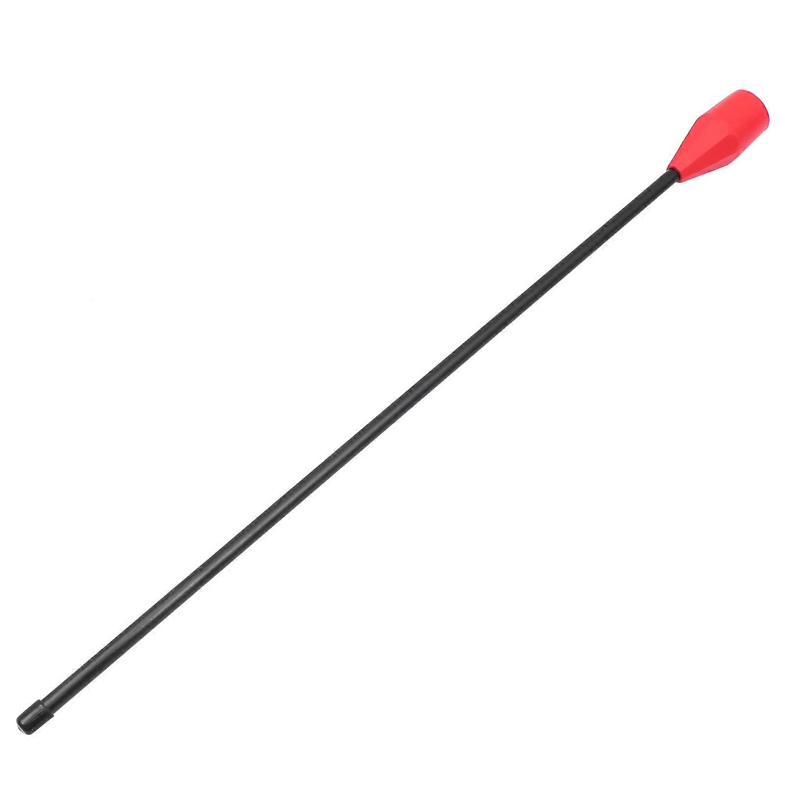 Golf Swing Trainer Aid for Practice Red Metal and Plastic Warm Up Stick Portable and Practical