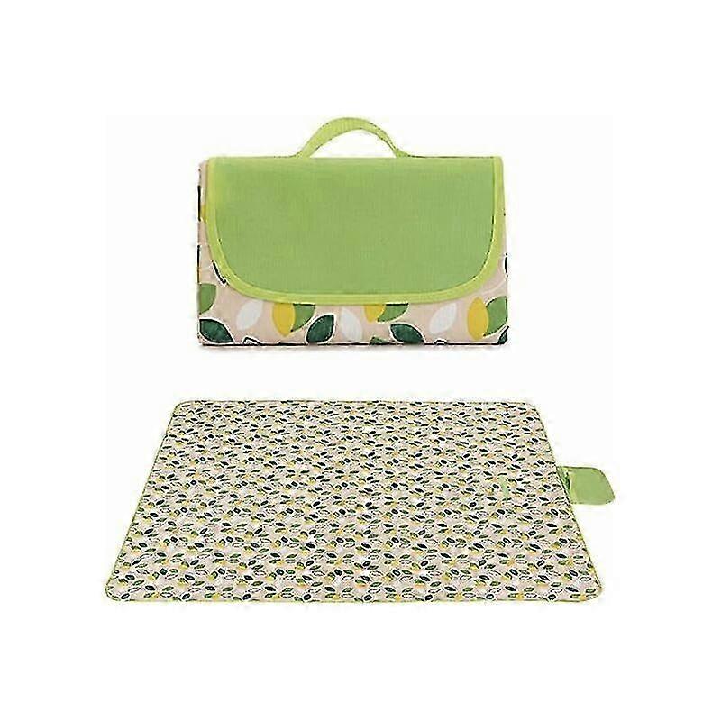 Leaf Pattern Picnic Blankets, Outdoor Beach Blankets, Lightweight and Practical Tablecloths for Camping, Beach, Park, Patio on Grass in Spring and Sum