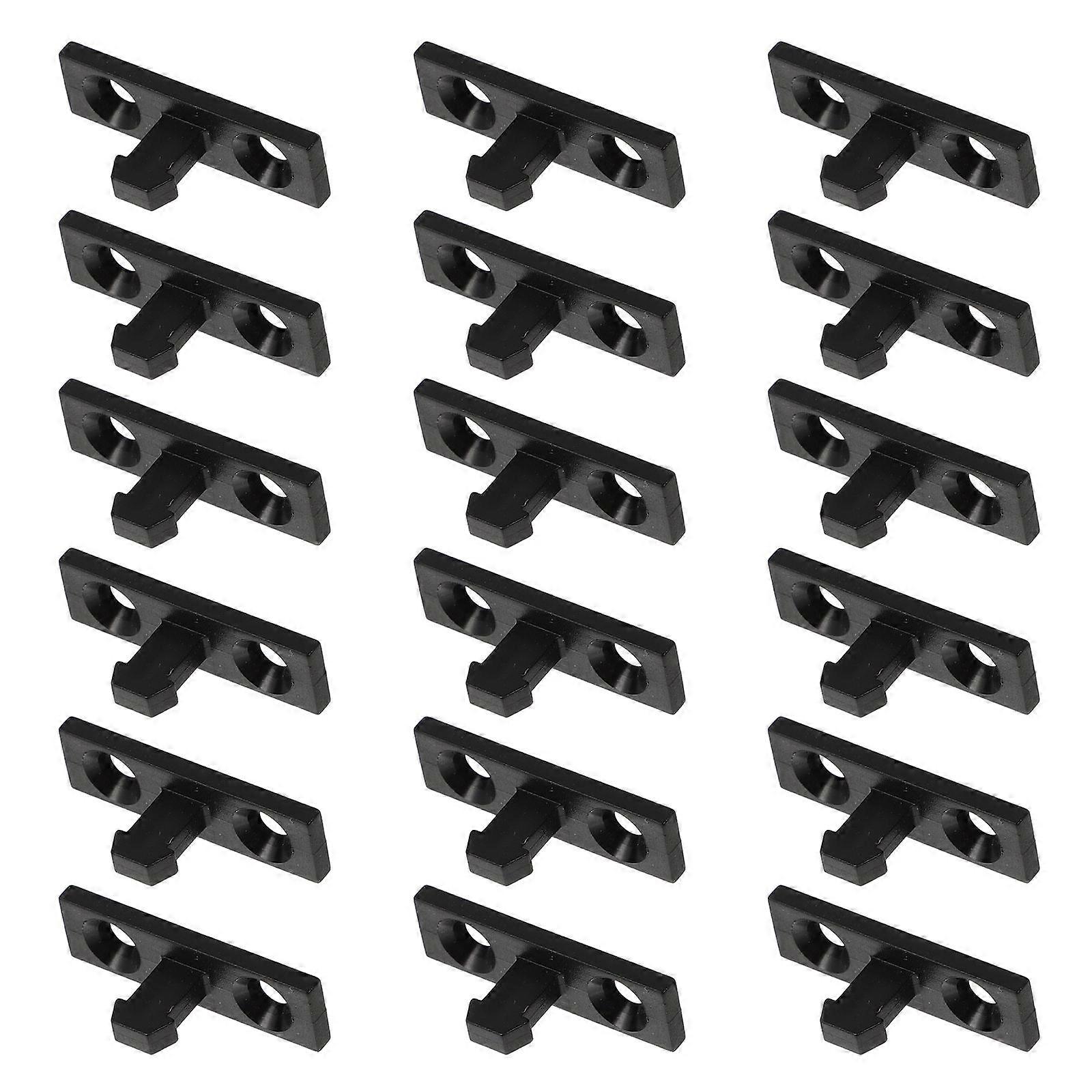 Plastic Mini Buckles Side Release for Trash Can Outdoor General Users Simple Design 50Pack