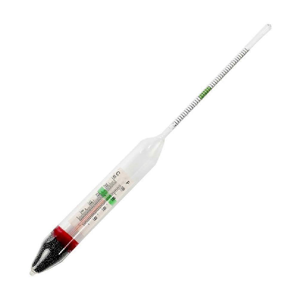Glass Aquarium Hydrometer With Integrated Thermometer, Floating Saltwater Salinity Tester 1000-1040, 2 Sizes Hydrometer