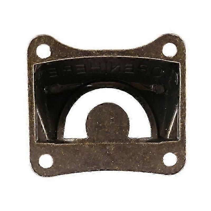 Bronze square wall mounted bottle opener