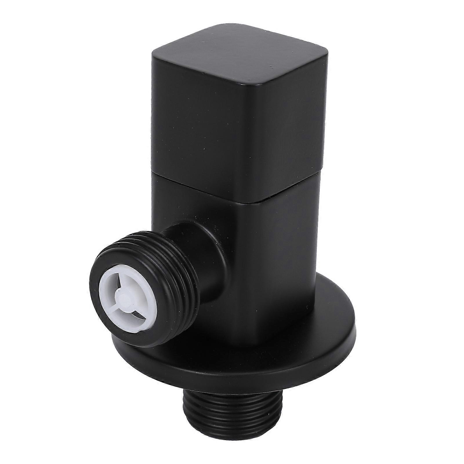 Square Kitchen Sink Copper Stop Valve Ideal For Bathroom Installation With Corrosion Resistant Function 1Pcs