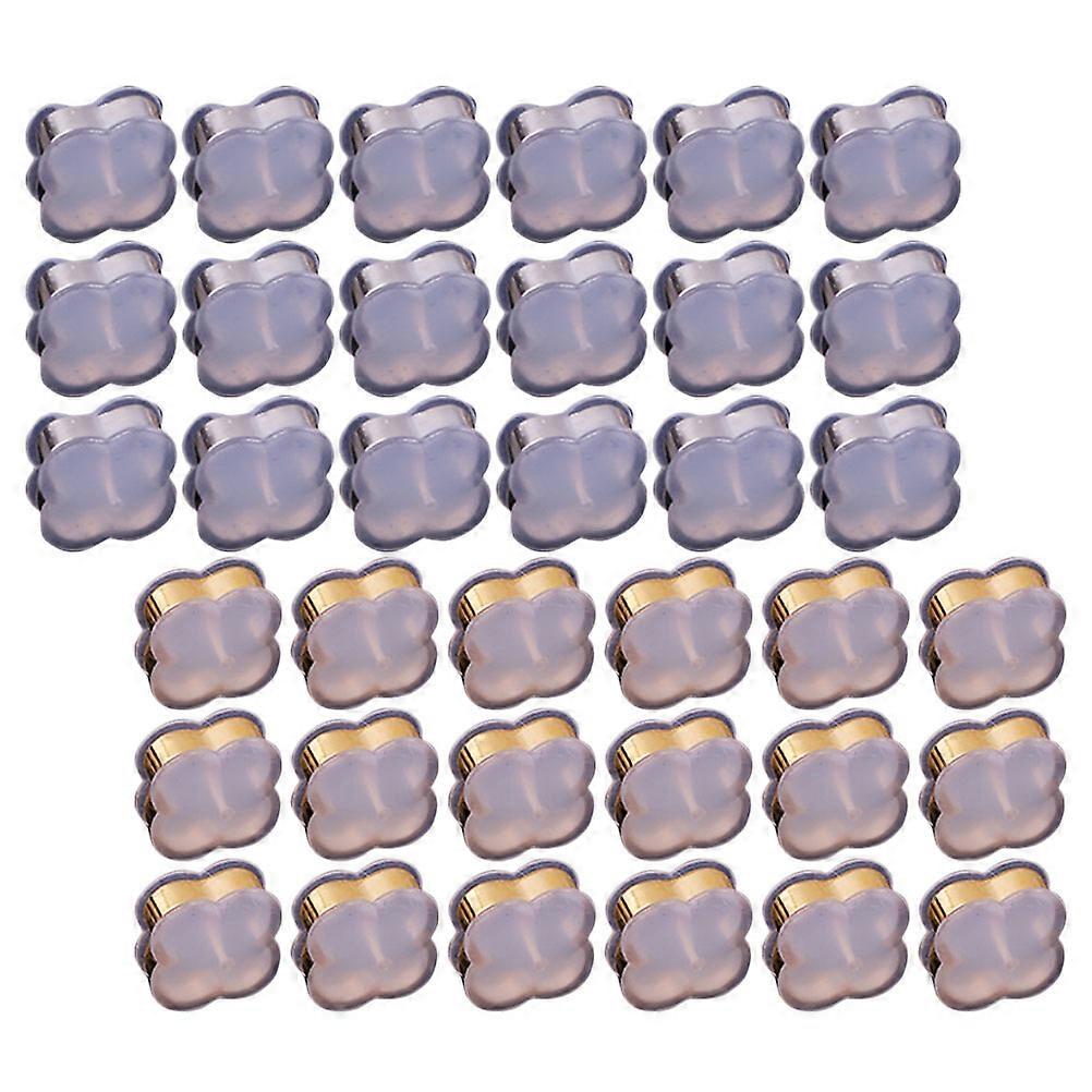 Soft Silicone Earring Backs for Hook Earrings Assorted Color 50 Pieces Safe and Comfortable