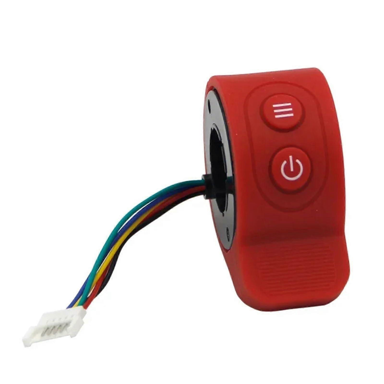 Suitable for HX Scooter Parts X6X7 Accelerator Speed Knob Finger Speed Control Controller Accessories (X6X7 Red)
