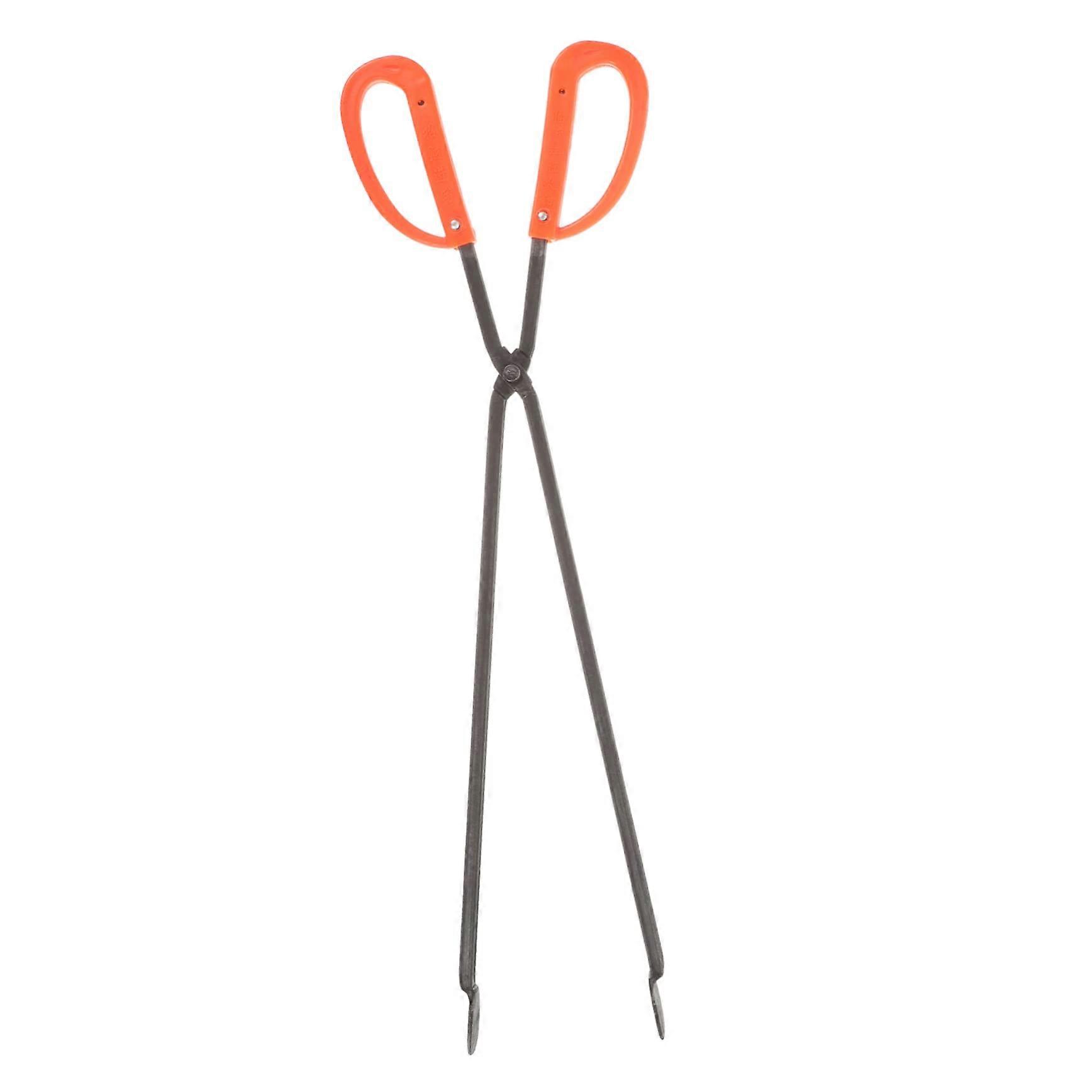 Litter picker with long handle, lightweight and sturdy for outdoor trash collection, made of durable material, easy to use, and nonslip.