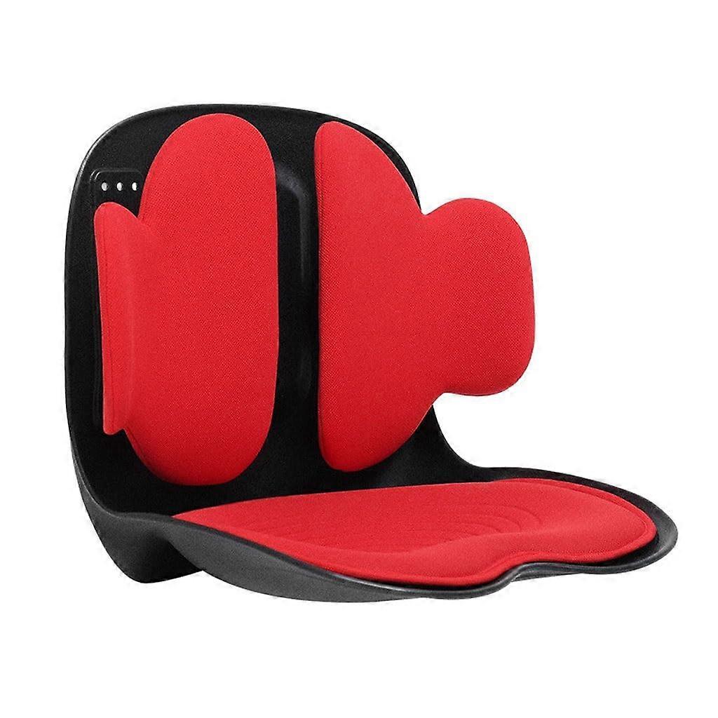 Sitting Corrector Pillow, Ergonomic Back Support, Lumbar Cushion, Orthopedic Memory Foam, Removable Cover