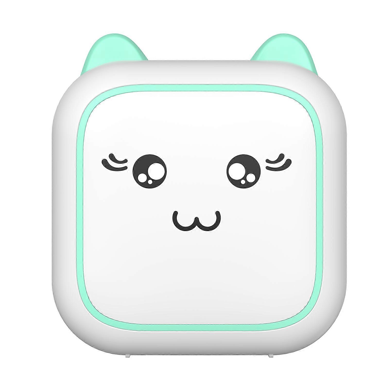 Mini Thermal Printer C25, Portable 57mm, 800mAh, Pink/Green