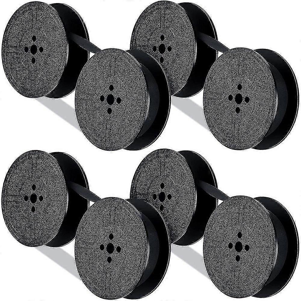 SNQTV-4 Pack Typewriter Ribbon Spool Typewriter Ribbon Ink Spool Ink Replacement Part For Typewriter(blac