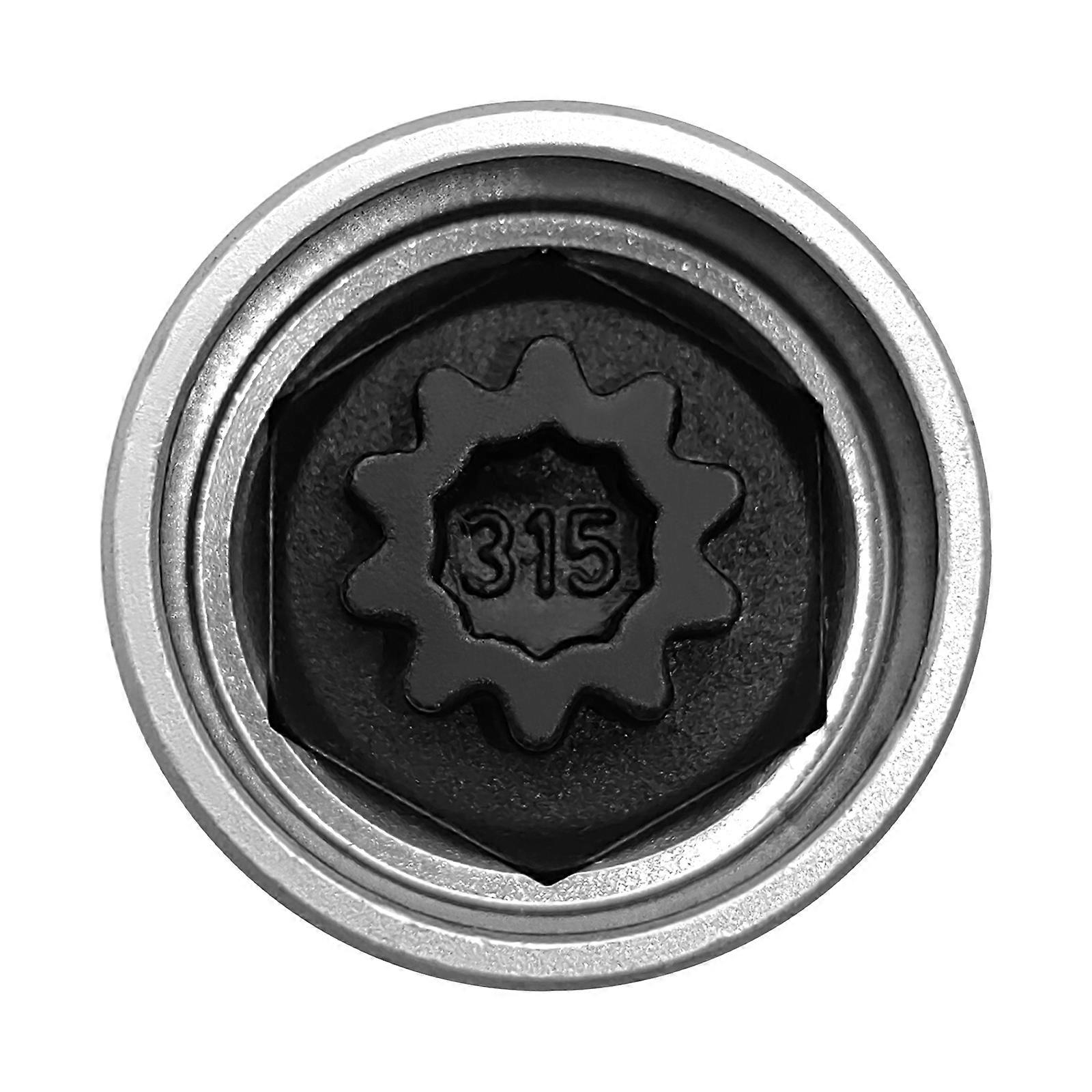 Replacement Locking Wheel Nut Key for 315 Anti Theft Screw Socket Wrench Tool Compatible with Mercedes Benz Security