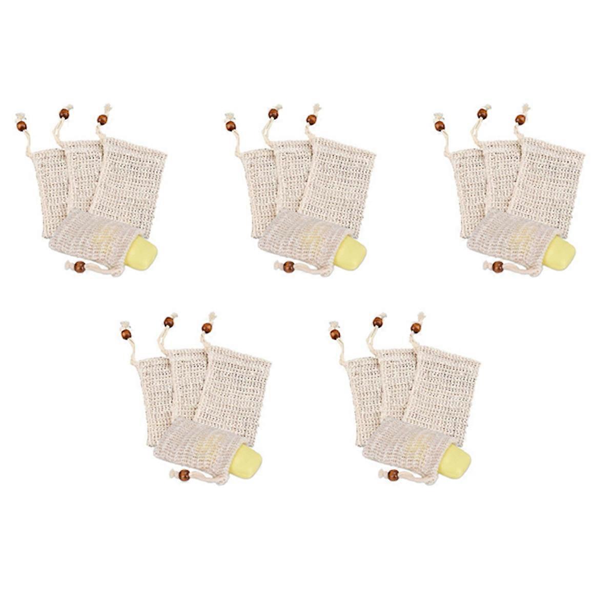 20X Soap Bag, Soap Bag Ramie, Organic Soap Bag, Soap Bag, Foaming and Dry Soap