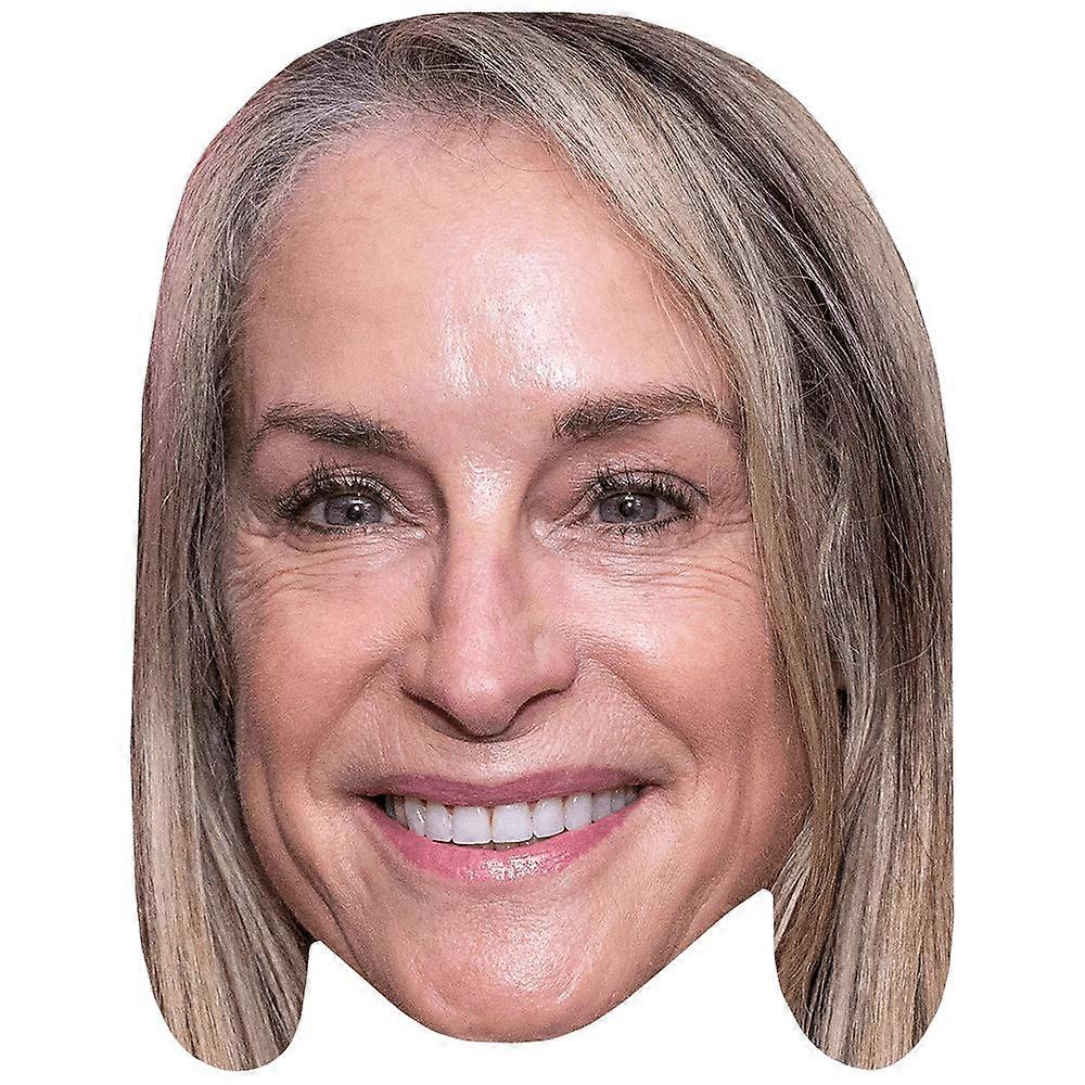 Amanda Wyss (Smile) Celebrity Mask, Flat Card Face