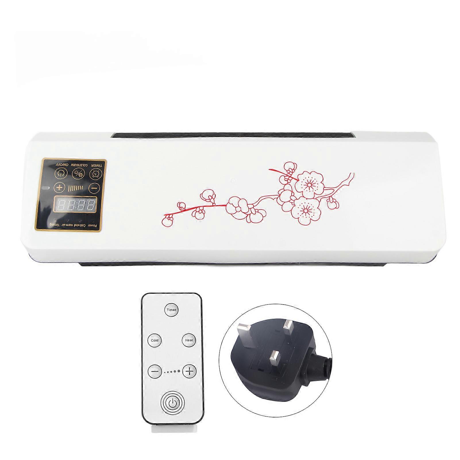 Electric Air Conditioner Wall Mount Easy Operation Temperature Protection Timer Heating and Cooling Fan