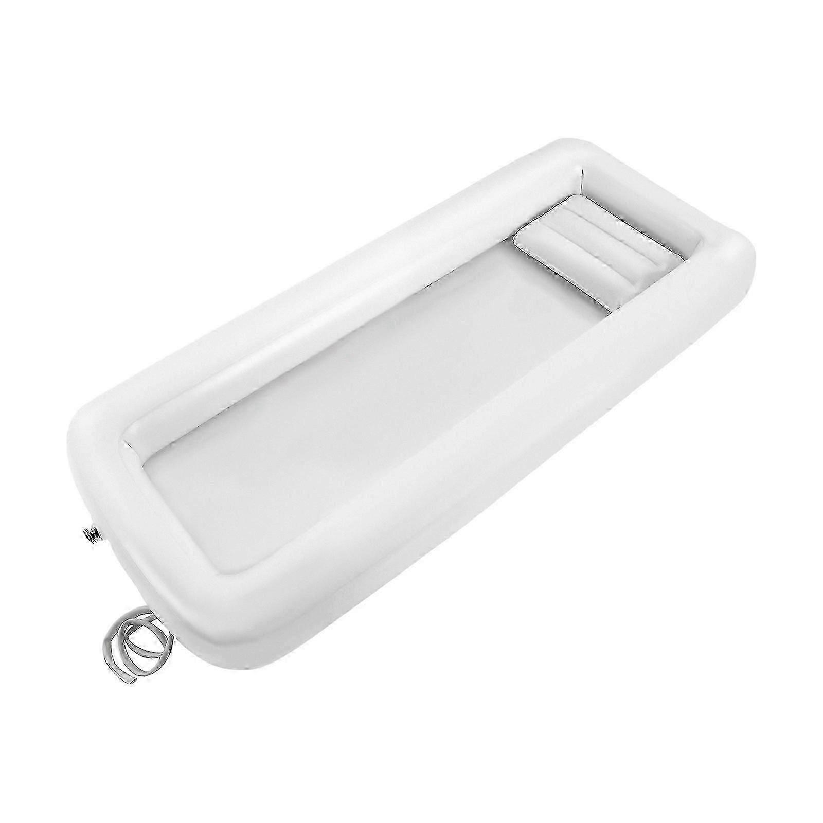 Foldable Inflatable Shower Bed for Elderly Care - 195x90cm Portable Adult Bathing Solution