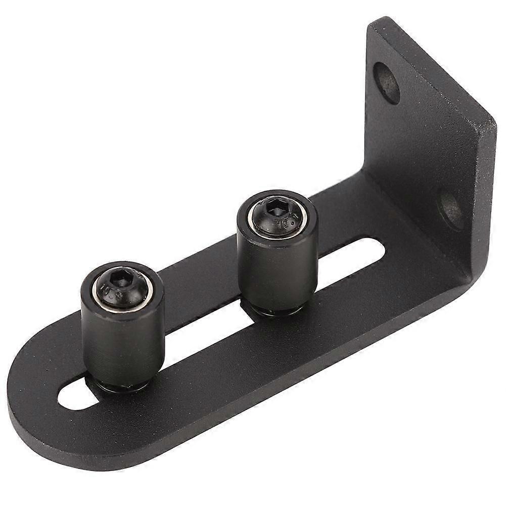 Carbon Steel Adjustable Floor Guide Roller for Barn Door (2 Rollers)