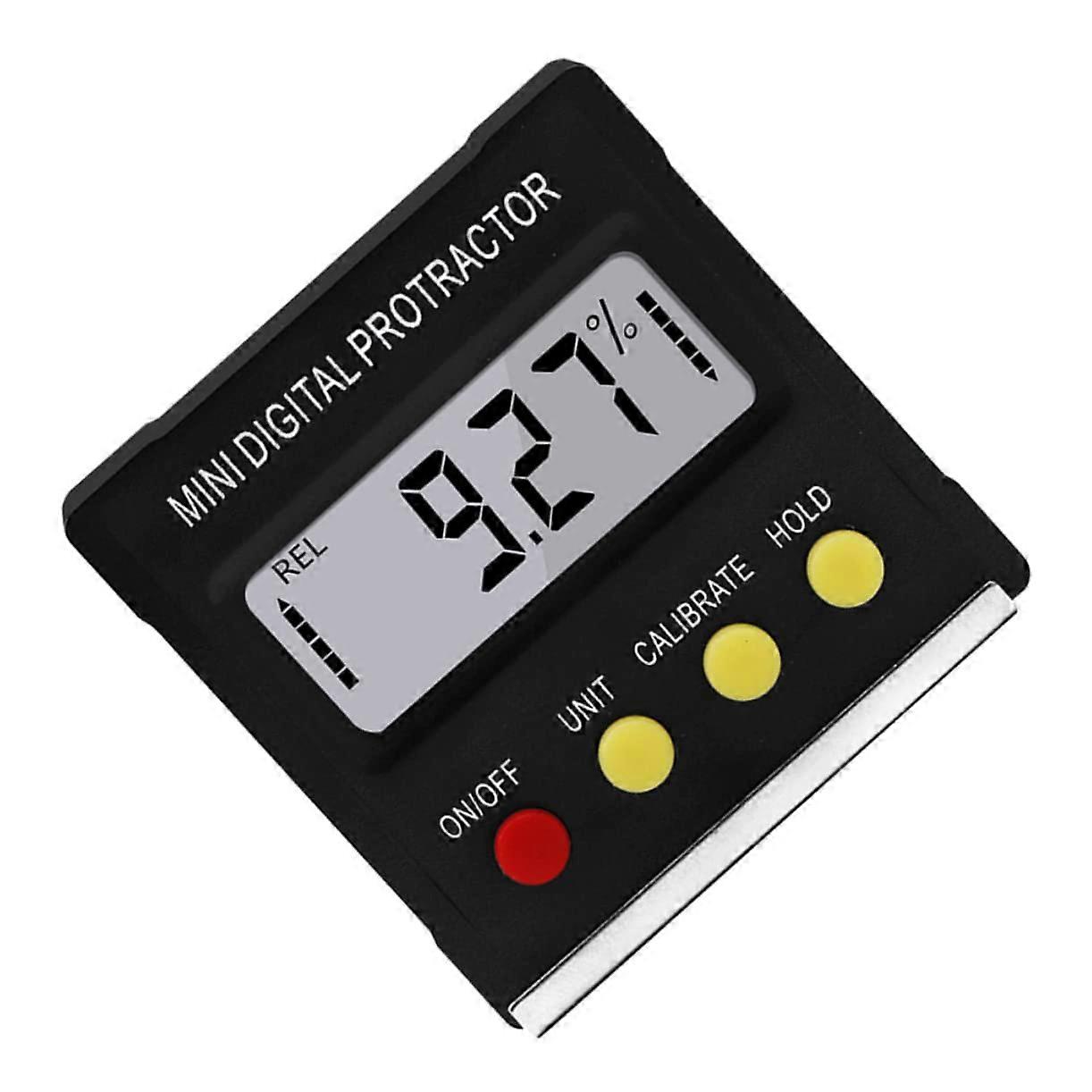 Electronic Digital Angle Mini Inclinometer Goniometer With Magnetic Base Portable Angle Measurement Tool