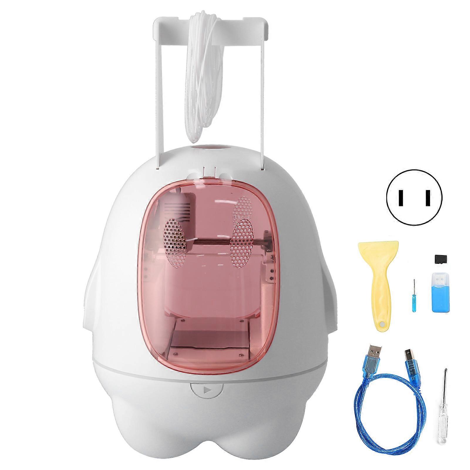 Mini 3D Printer Kit for Kids & Beginners with 4G TF Card, Easy DIY Desktop Printing