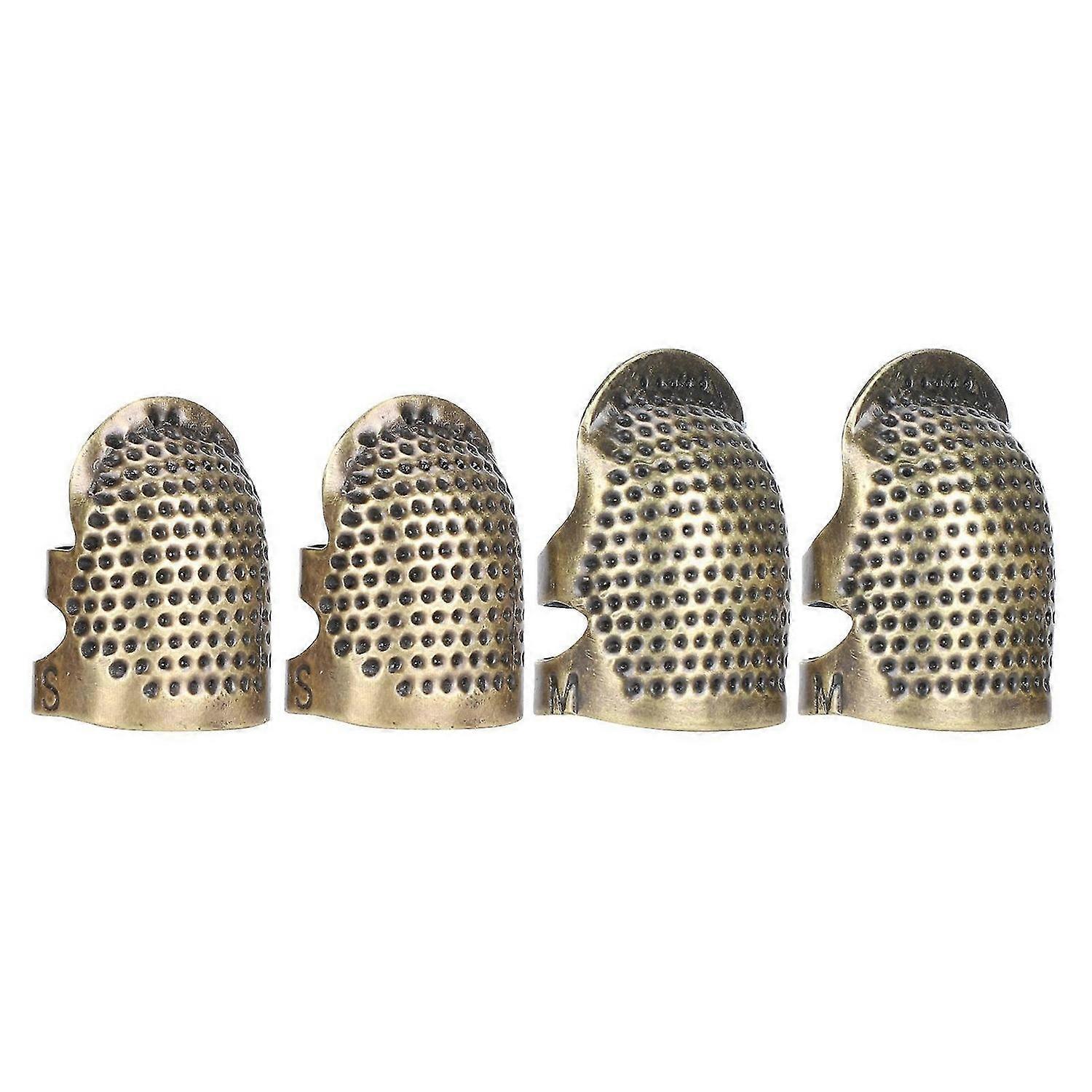 2025 Latest Model Brass Sewing Fingertip Thimble Adjustable AntiSlip Finger