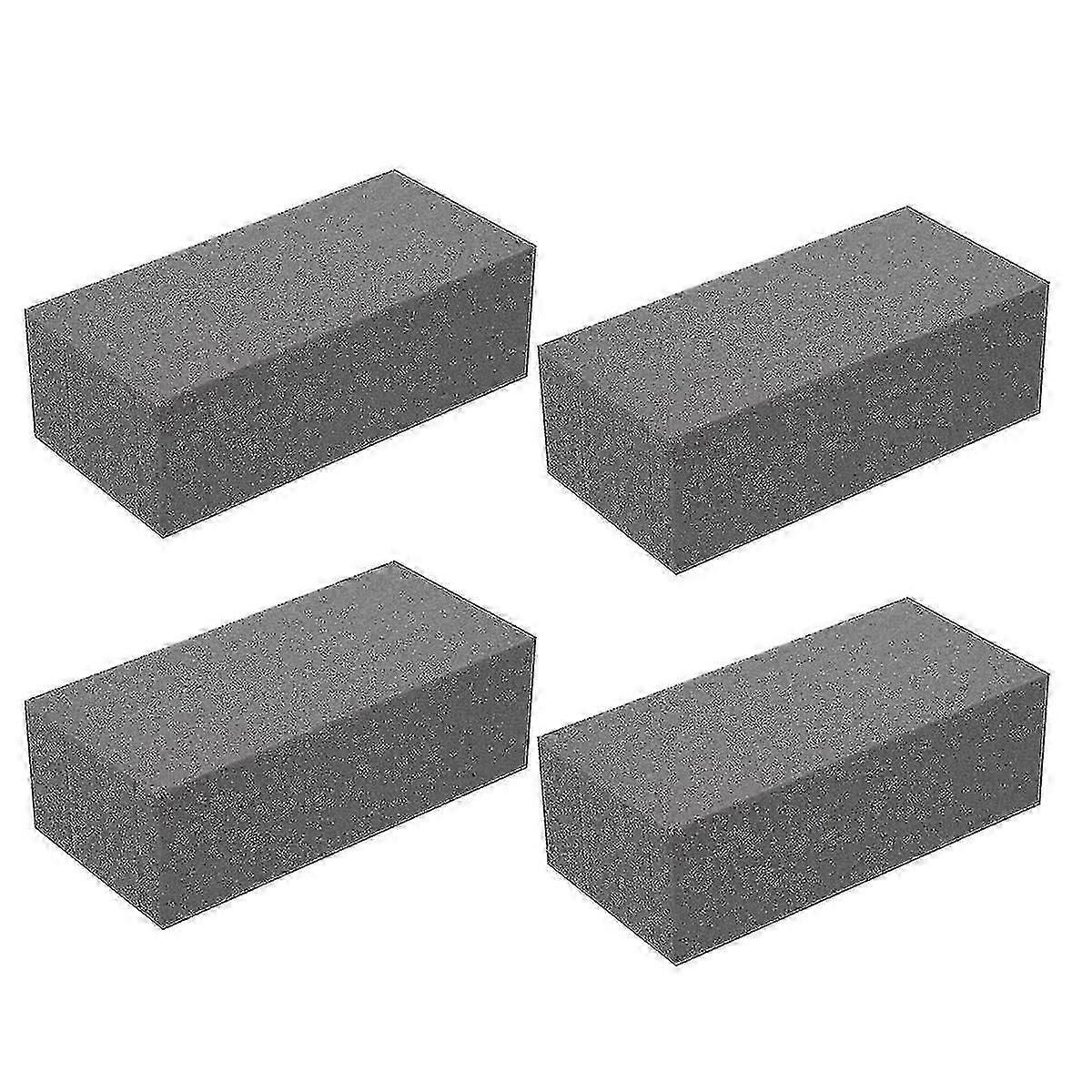 4pcs Dry Floral Foam For Wet Floral Foam Bricks Grey Florist Styrofoam Blocks For Flower Arrangemen