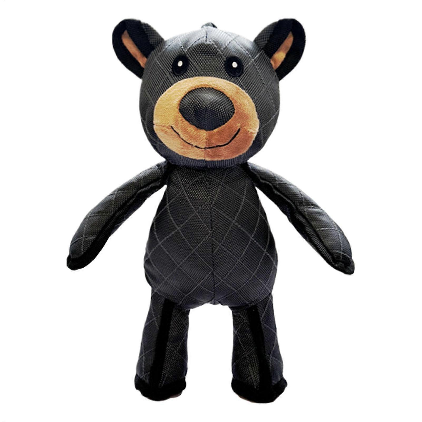 Dog Pet Toy Teddy Bear Squeaky Chew Toy For Dogs Indestructible Dog Toy Bear Face Dog Toy Interactive Play Chew Toy