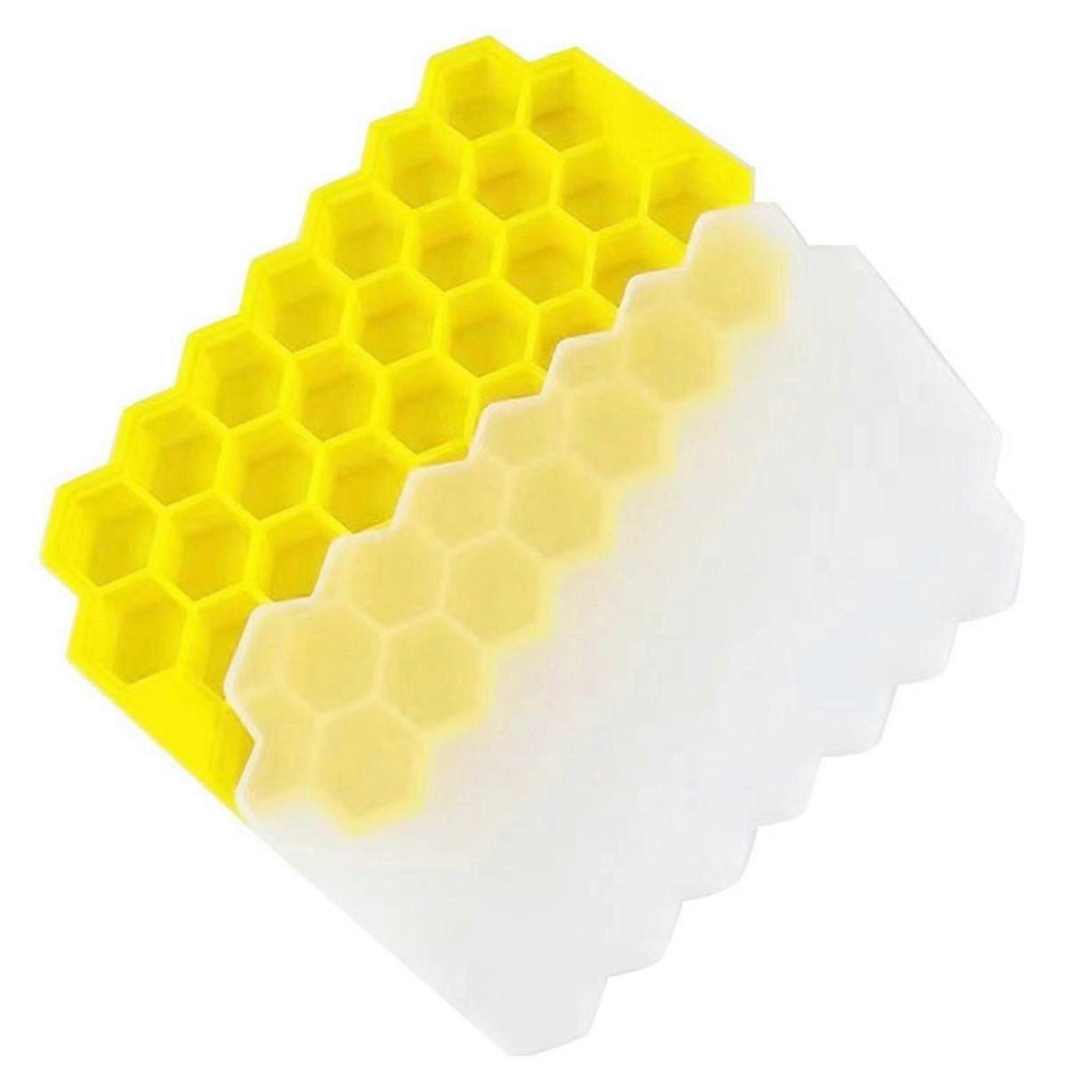 Ice Maker Honeycomb Box Ice Cream Tools Yellow