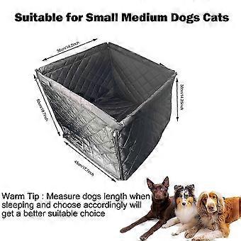 2025 Siège d’auto pour chien de compagnie 50x45x36cm tissu Oxford noir imperméable