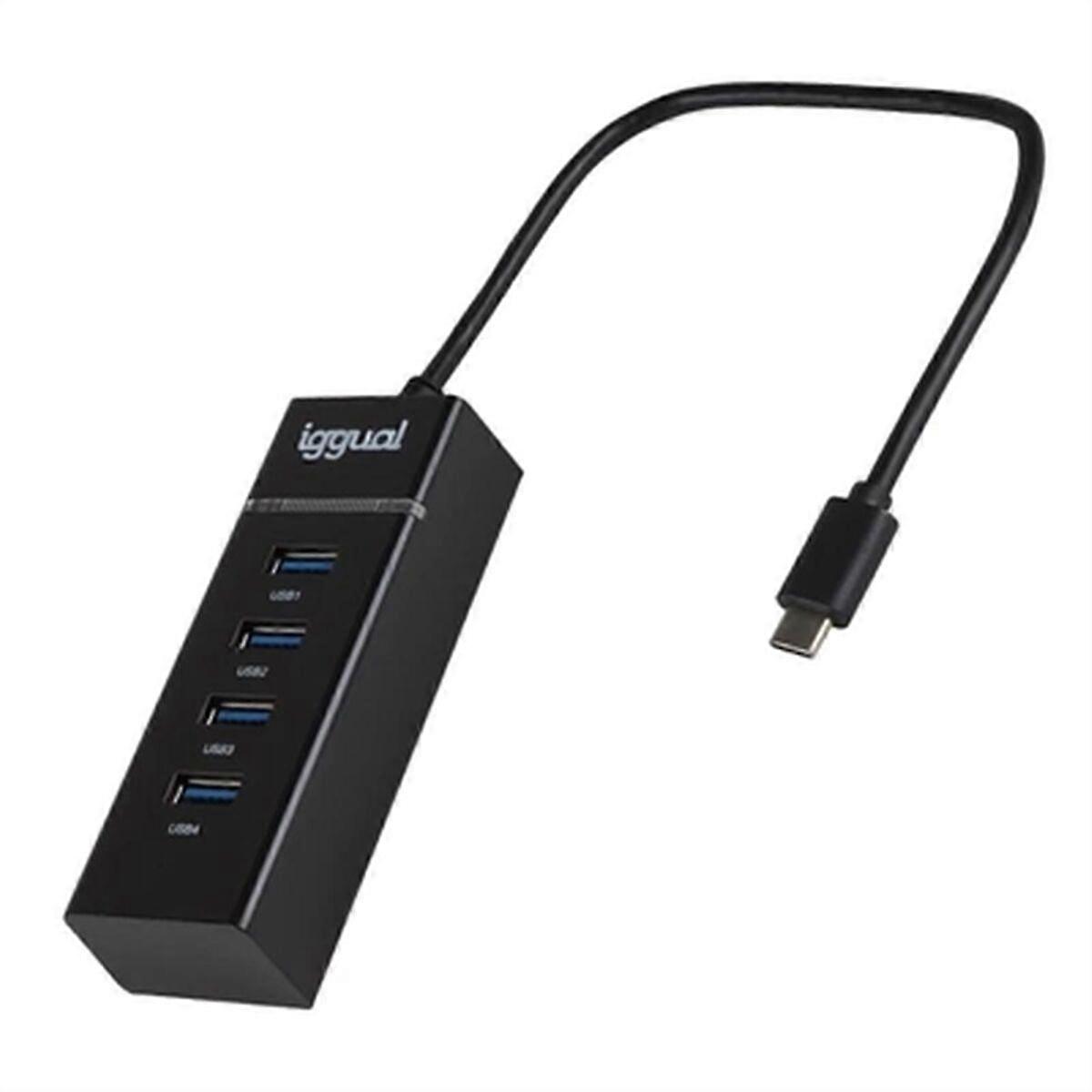 USB-Hub iggual IGG319239