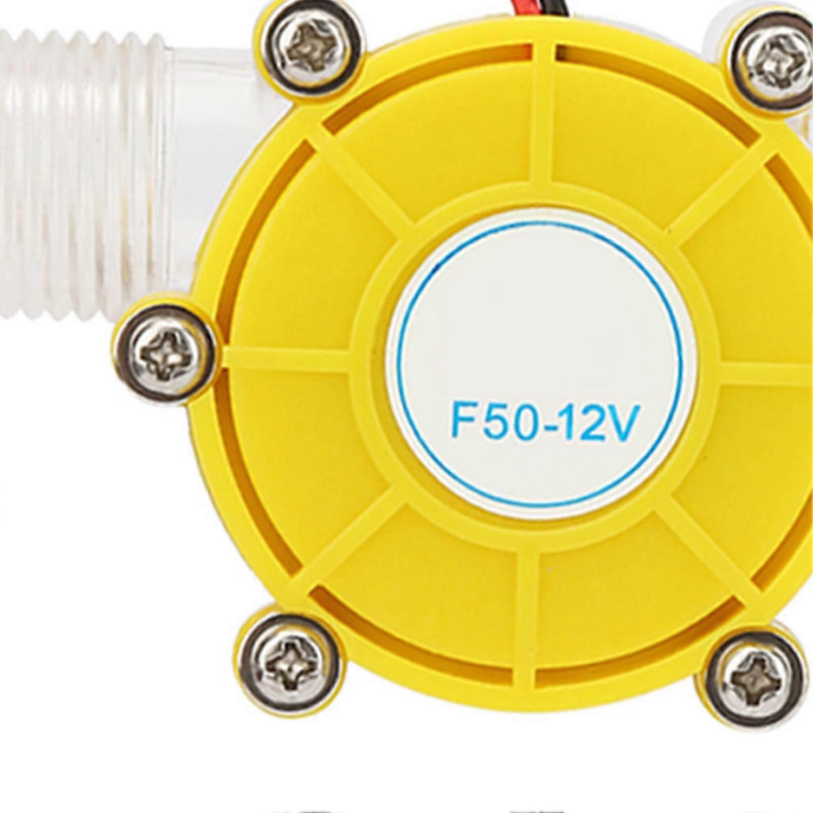 Générateur d'énergie hydroélectrique à turbine à débit d'eau CC micro-hydroélectrique F50 (12 V)