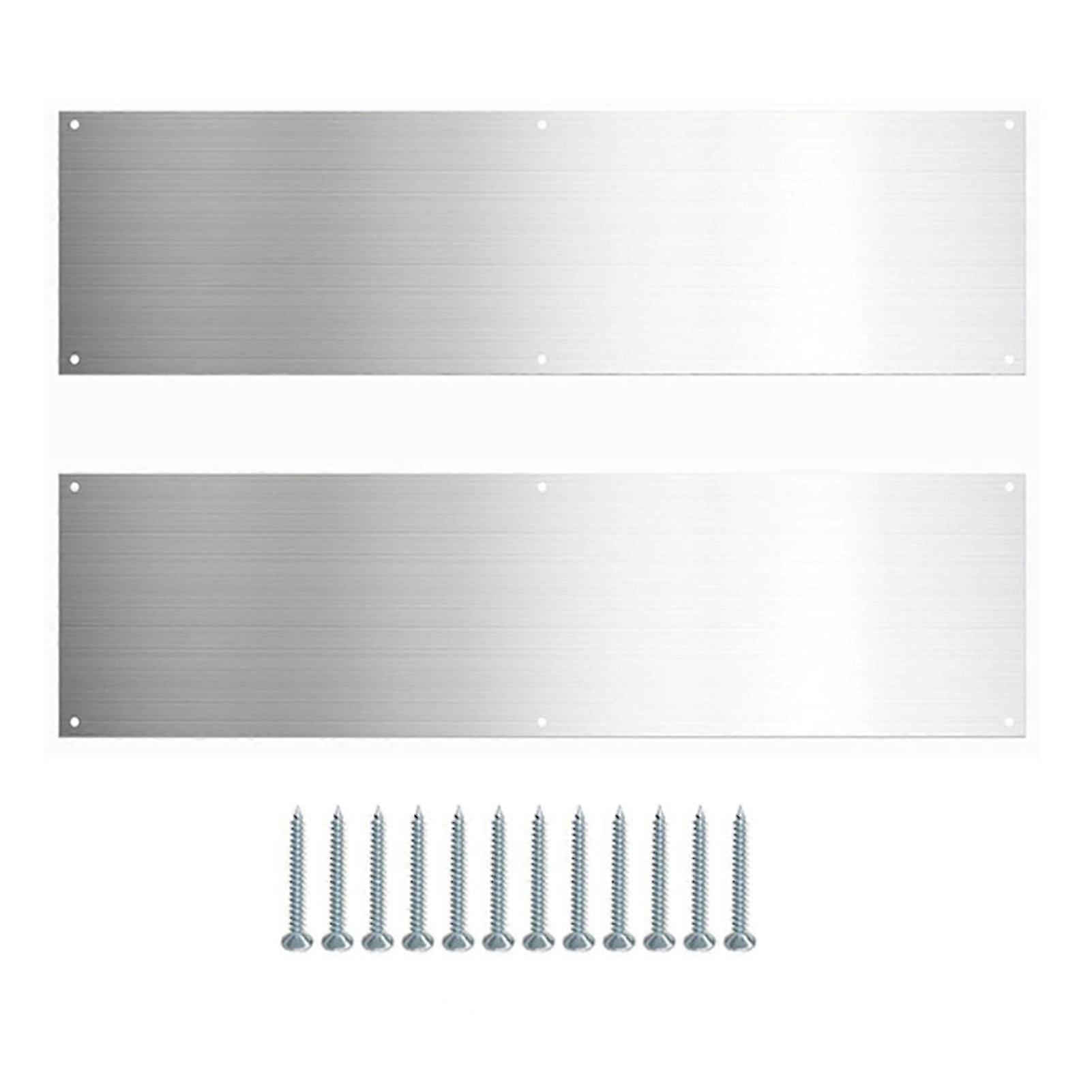Metal Door Exterior Baseboards Sturdy Anti-scratch Door Protection Board for House