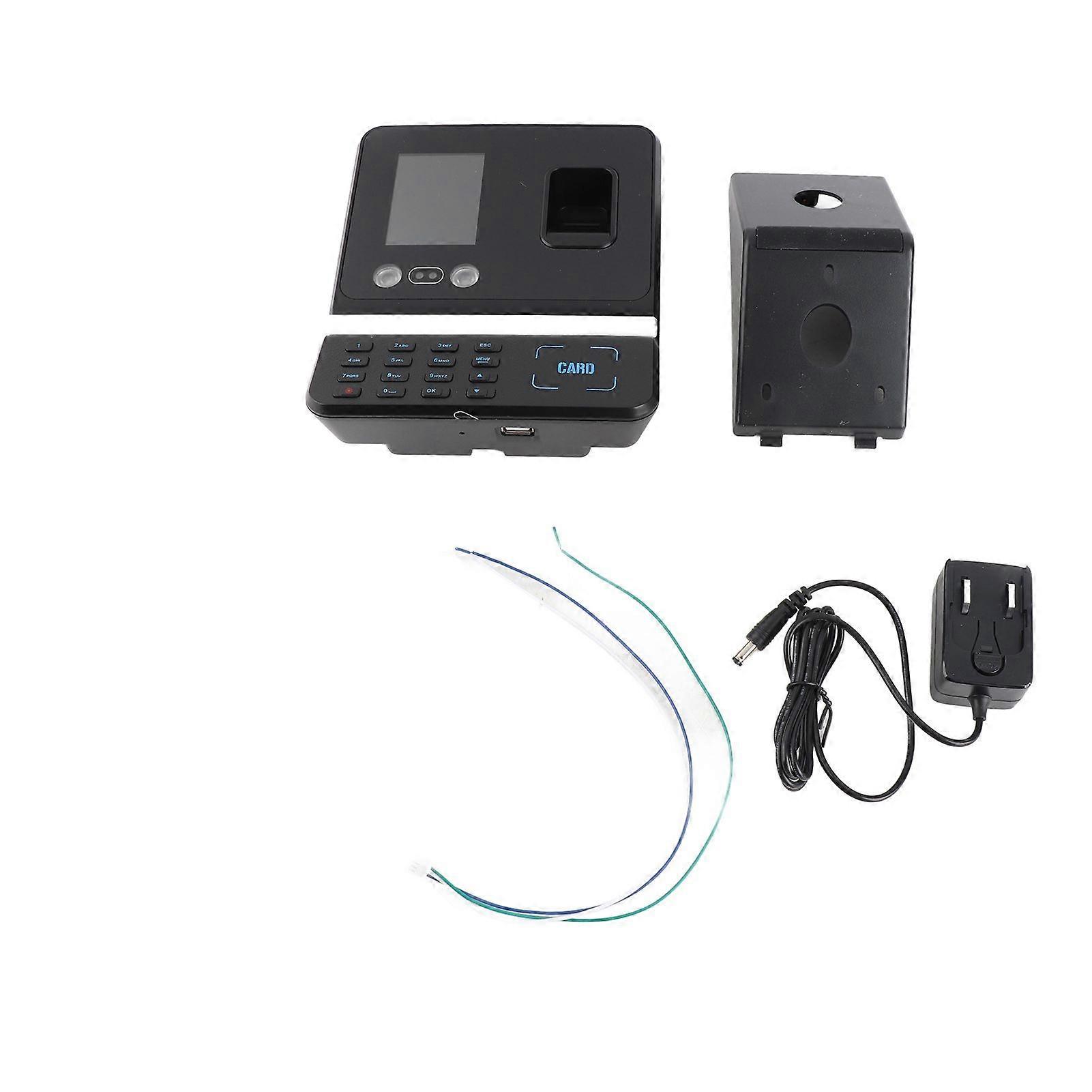 Access Control Attendance Machine 2.8in Color Screen IP Face Fingerprint Password ID Card Unlock