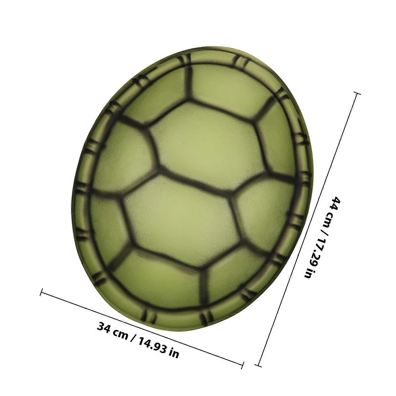 Turtle Shell Prop Halloween Cosplay Costume for Decoration 2Pcs Set