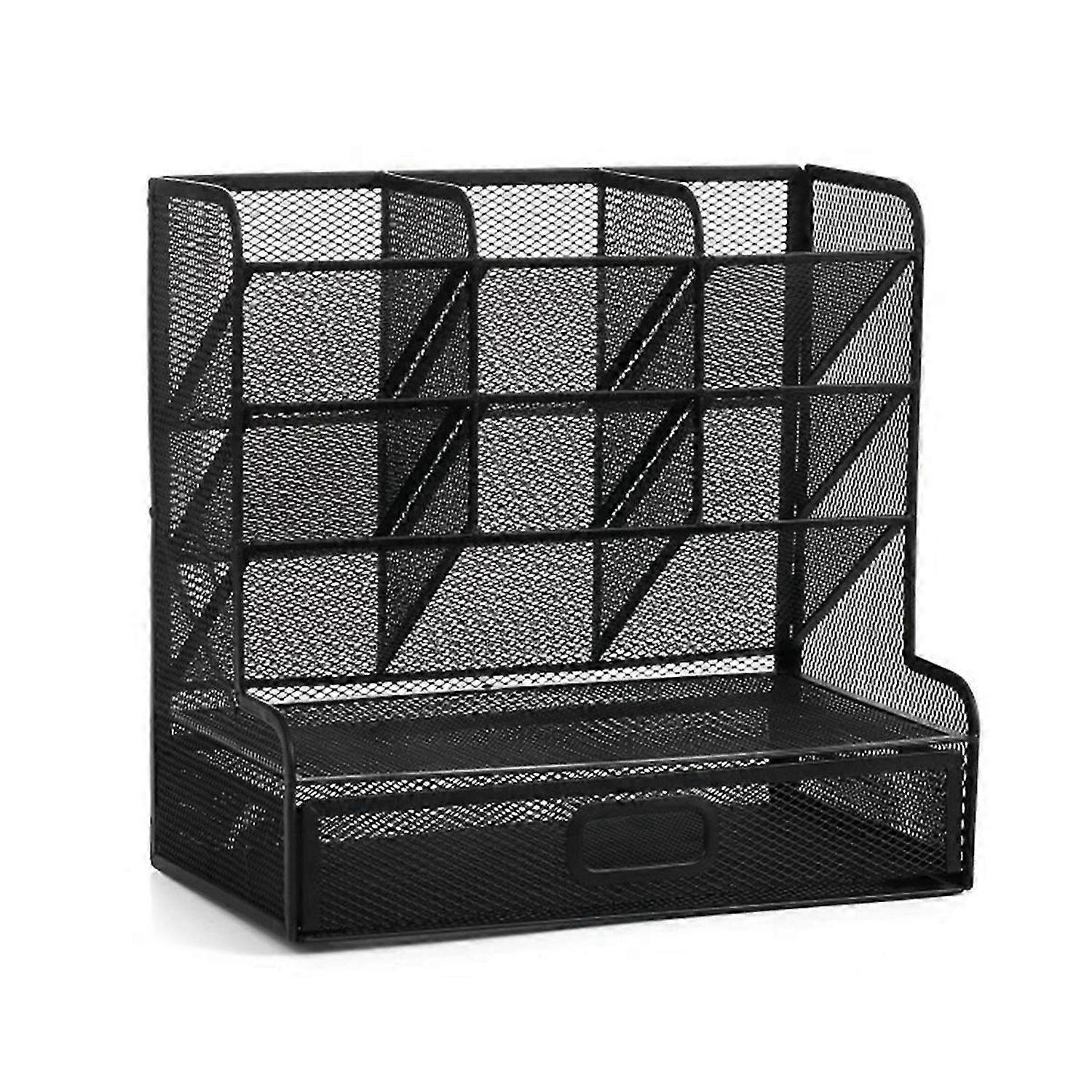 Spacious Metal Floor Lockers, with 10 Compartments and Drawers, are Ideal for Home and Office.