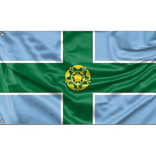 Drapeau du Derbyshire, Royaume-Uni FG807